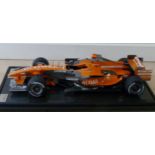 Spyker F1 1/8 scale Amalgam model.