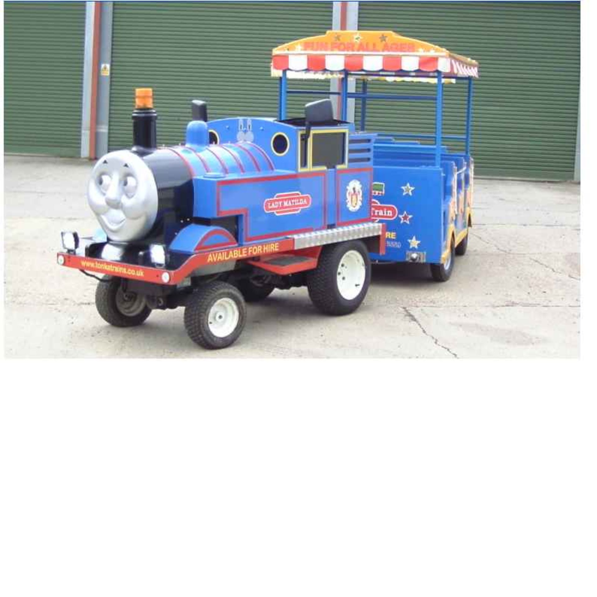 Matilda Land Train  - NO VAT A rare opportunity to acquire this lovely LAND TRAIN in absolutely