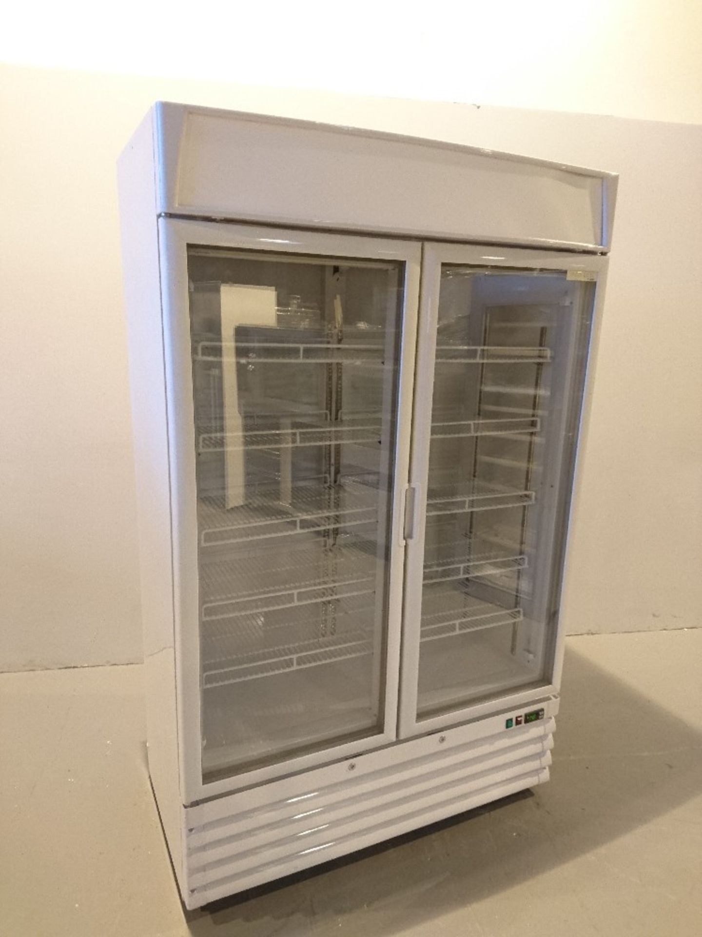 Double Glass Doors Shop Display Fridge – 230v   H200cm x W120cm x D60cm - Image 2 of 2