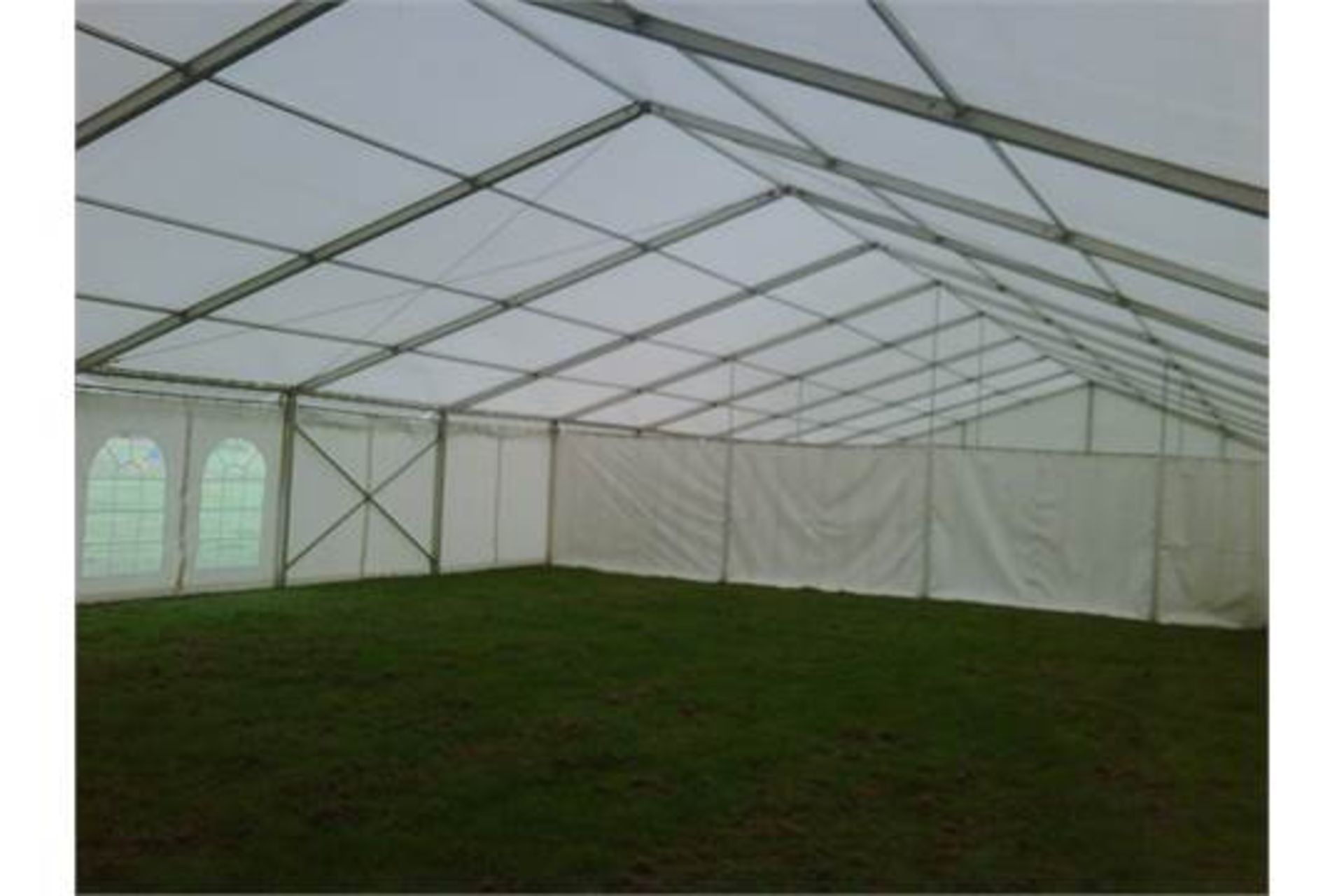 Roder Style “ Events Marquee – 9m x 18m Clearspan Used but complete & in good condition – NO VAT - Image 4 of 4