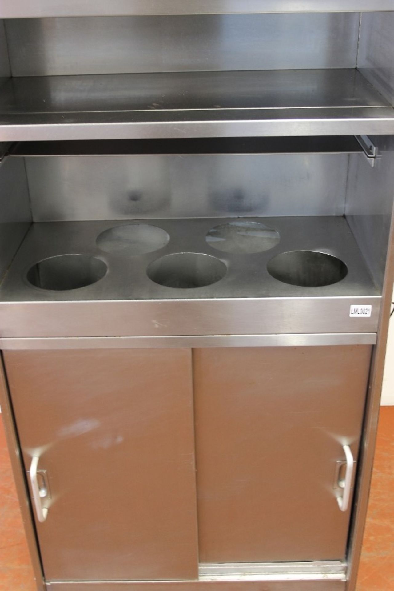 Upright Heated Electric Two Section Gantry with Hot Cupboard and Bain Marie - Image 2 of 2