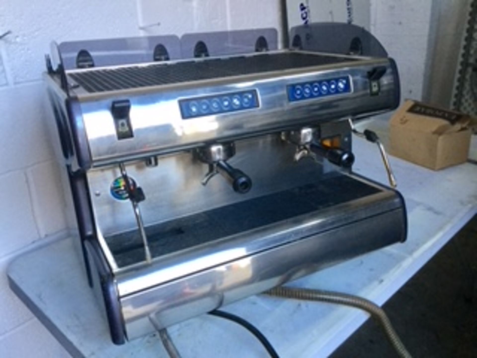 Two Group Espresso / Cappuccino Coffee Machine NO VAT