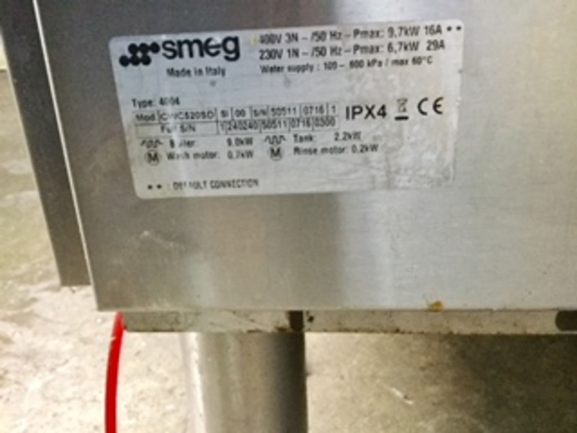 SMEG Passthrough Dishwasher – NO VAT - Image 4 of 4