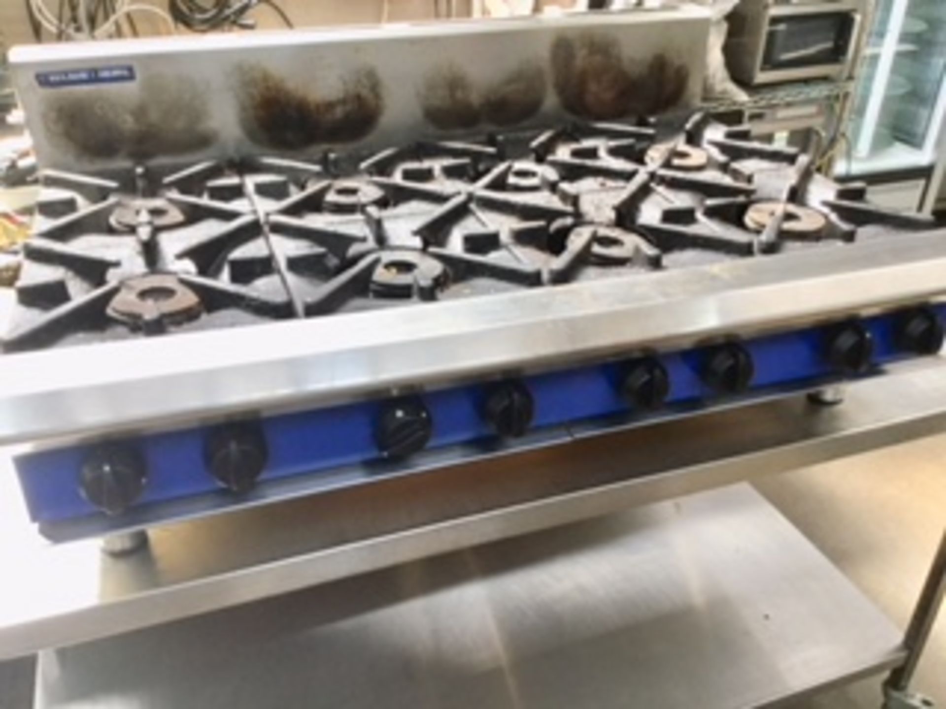 Blue Seal 8 Burner Gas Cooker Unit – NO VAT