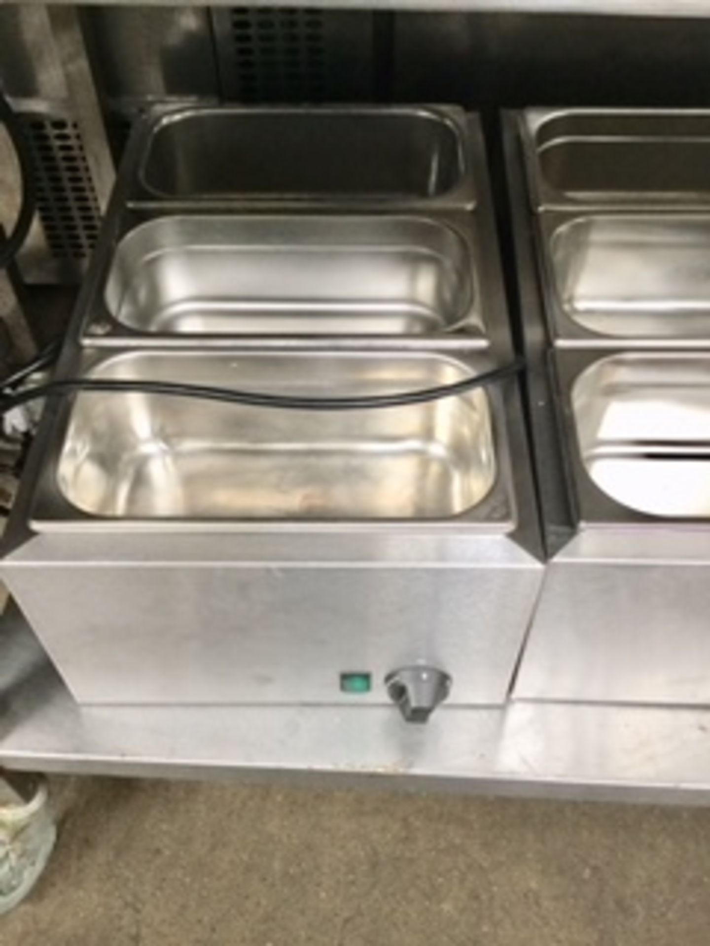 New 3 Pan Bain Marie – NO VAT