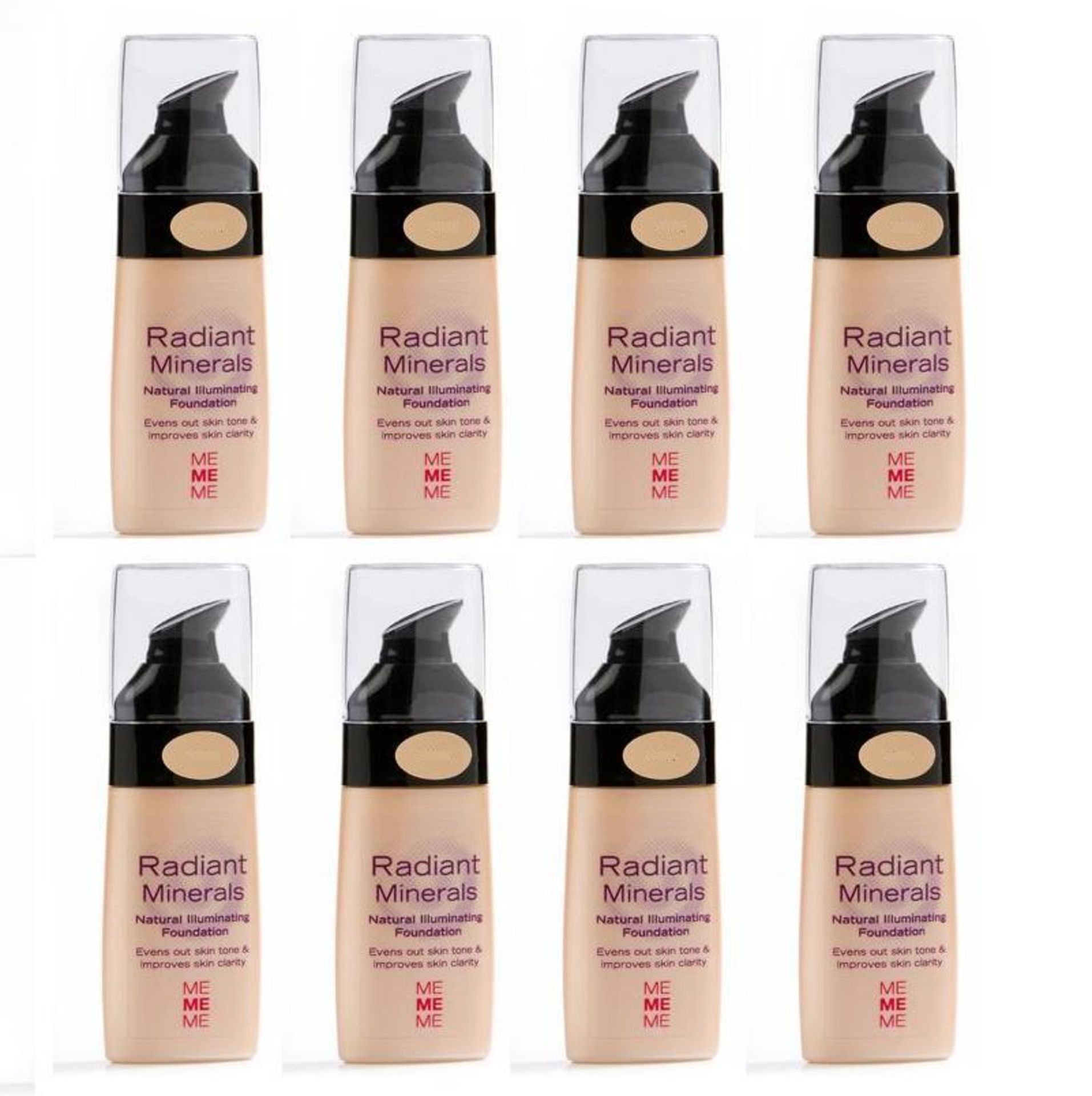 100 x me me me Foundations – 2 Shades- NO VAT – UK Delivery £15