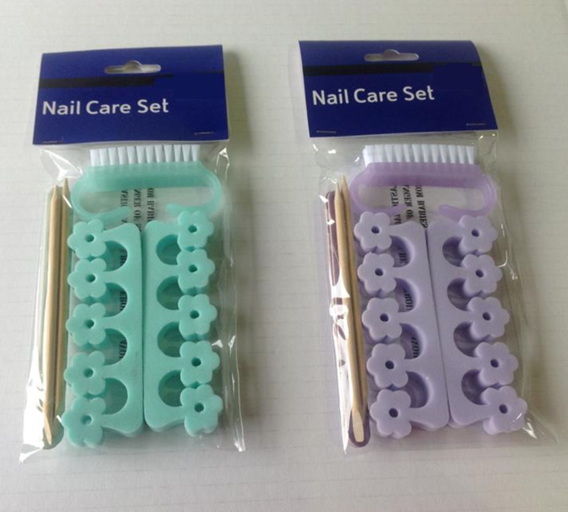 144 x 7 Nail care set packs – 7 items per pack – NO VAT UK Delivery £15