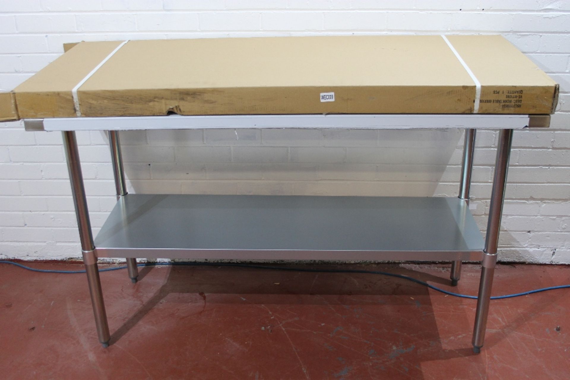 New Stainless Steel Table – Boxed – 1500 x 600 mm - Image 2 of 2