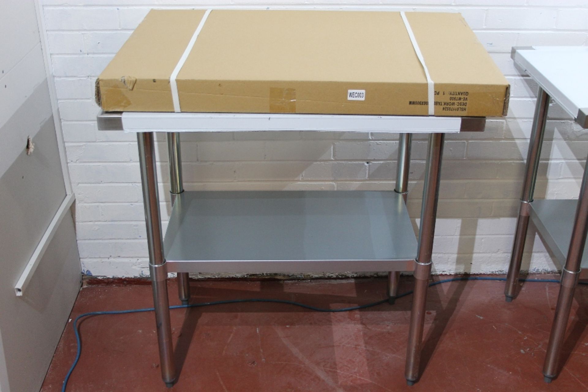 New Stainless Steel Table – Boxed – 900 x 600 mm - Image 2 of 2