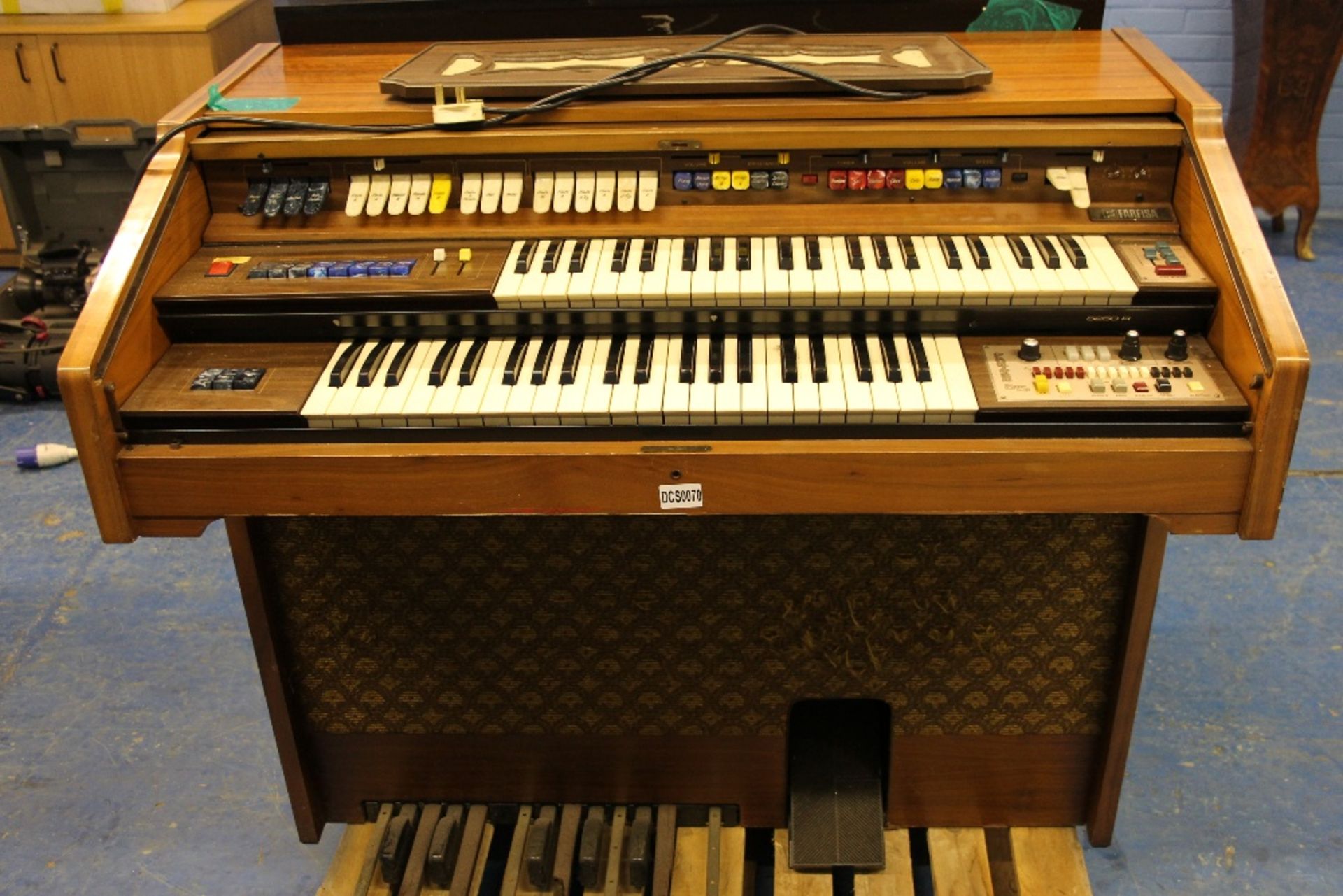 Farfisa Electronic Organ – 1ph- NO VAT