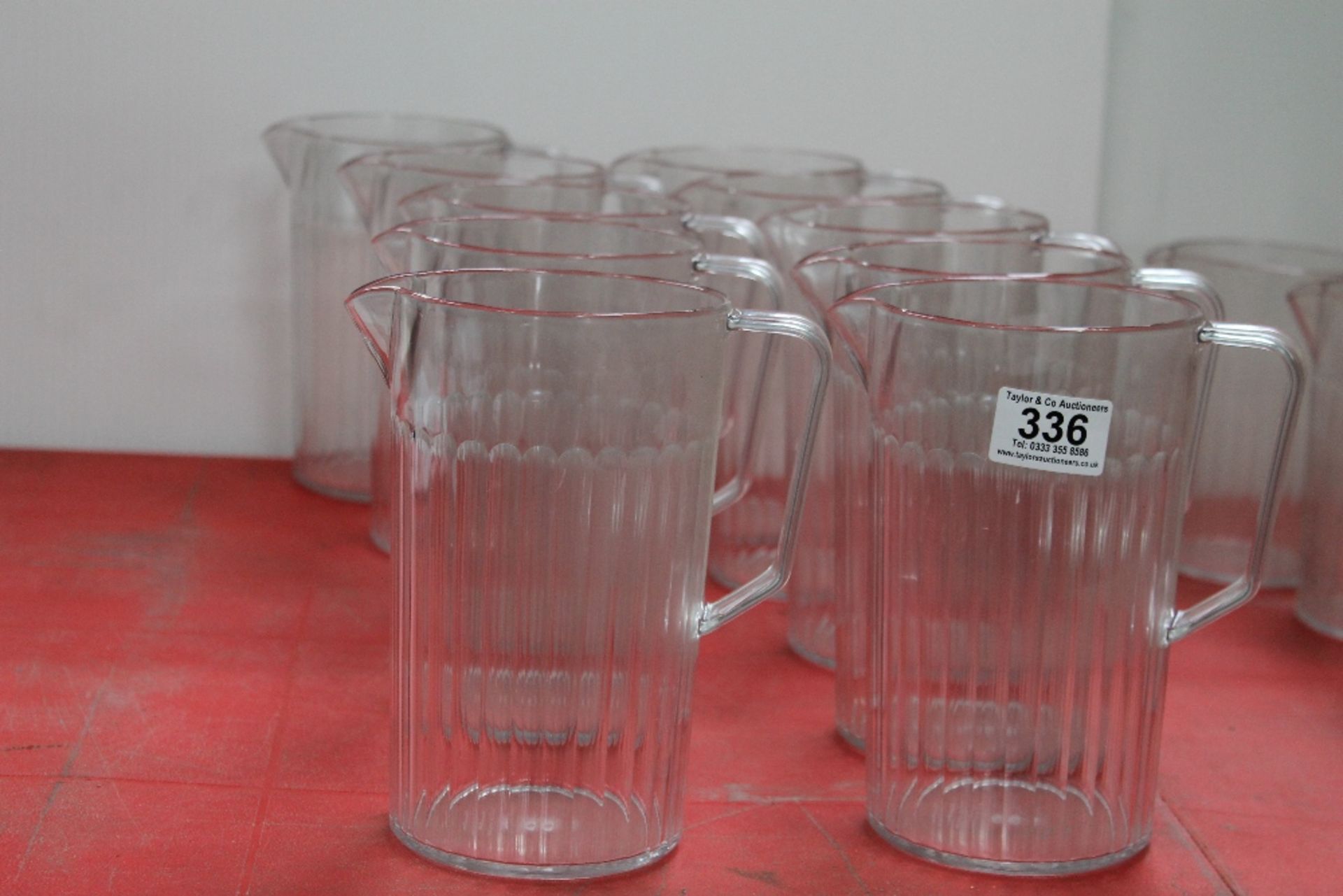 10 x 1.5litre polycarbonate jugs– NO VAT