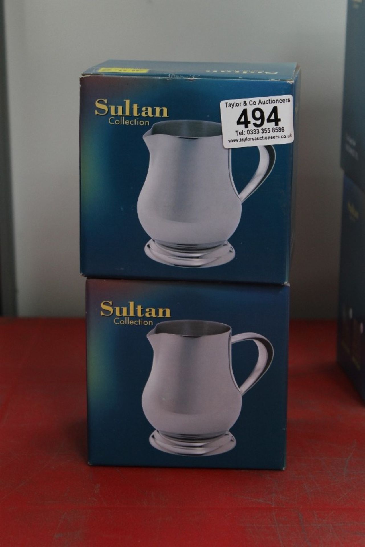 2 x sultan cream jugs – NO VAT