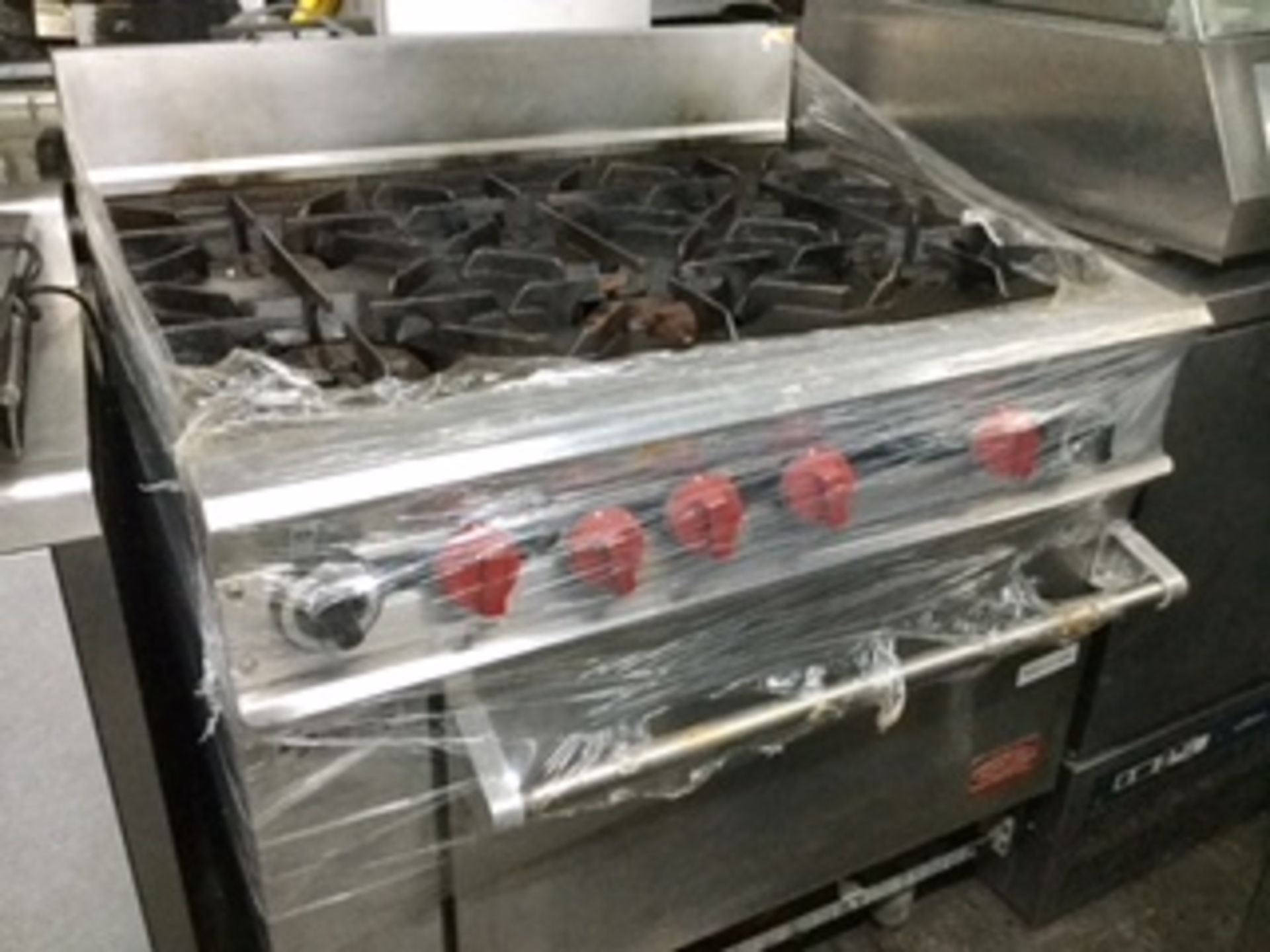 Six Burner Gas Cooker + Double Oven – NO VAT