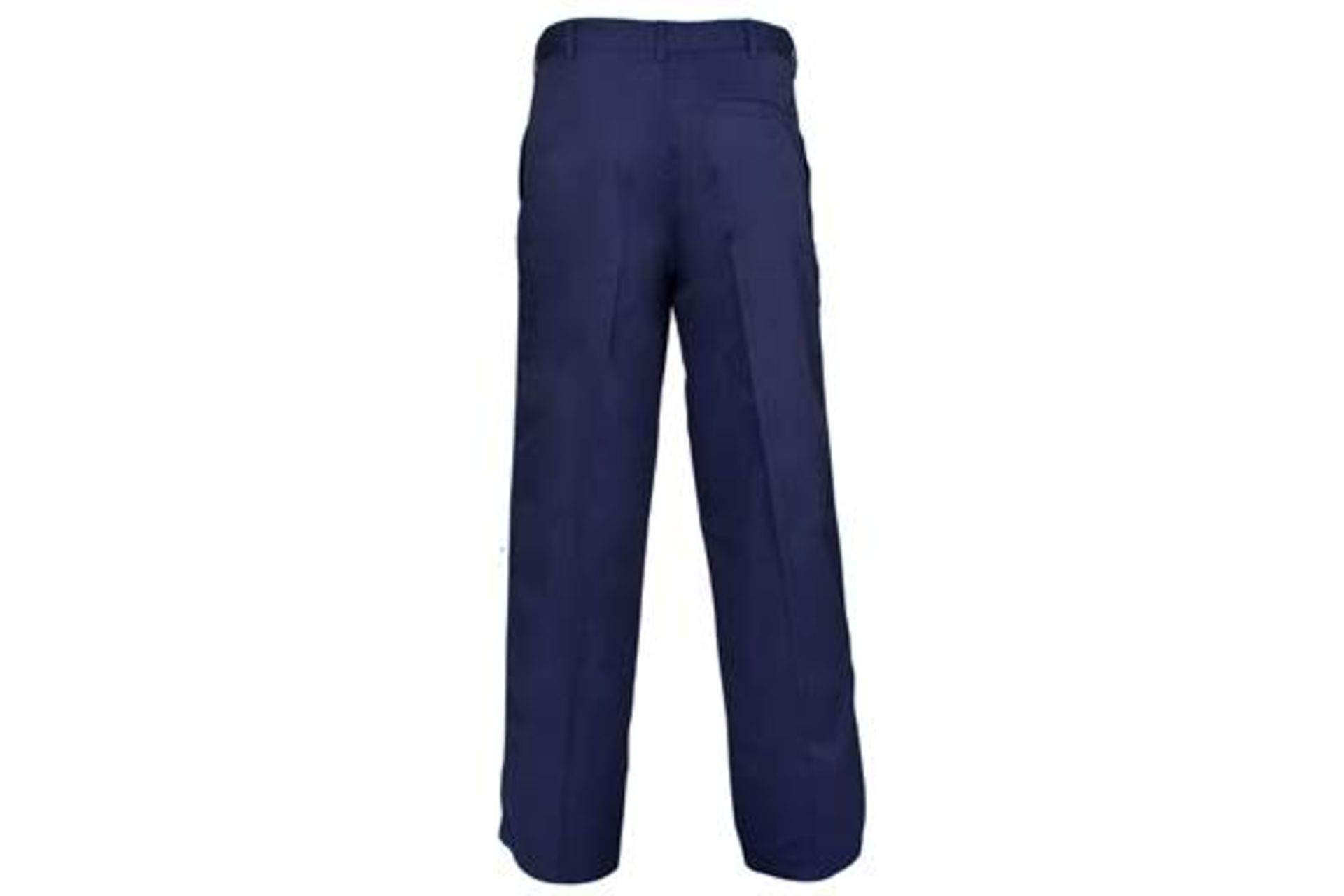 Job Lot of Discontinued Workwear 56 Pairs Brand New Long Navy Trousers 210 Grm Poly/Cotton 3 &