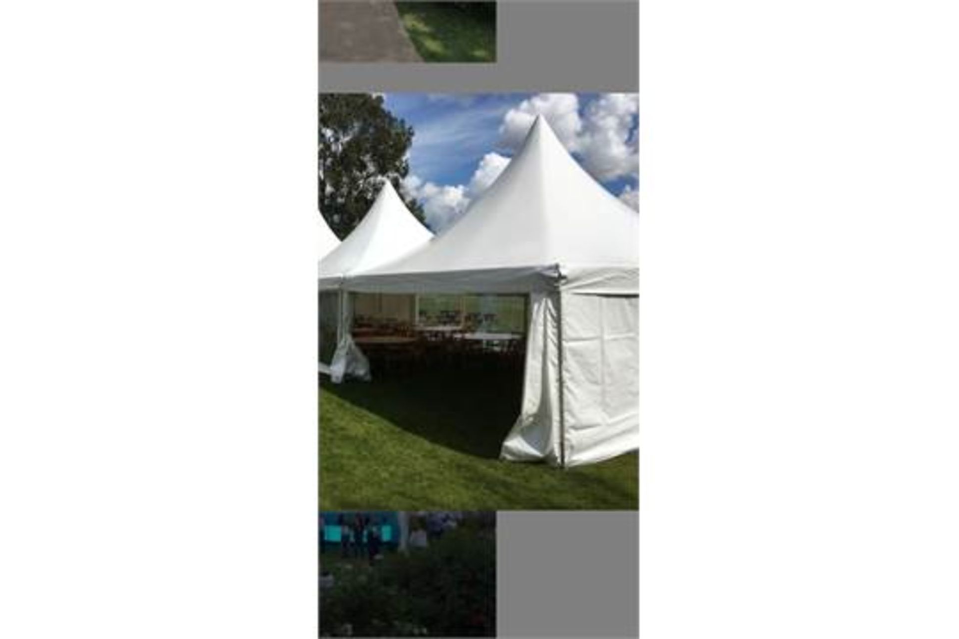 Roder Marquee – Chinese Pagoda Style – 6m x 6m – NO VAT