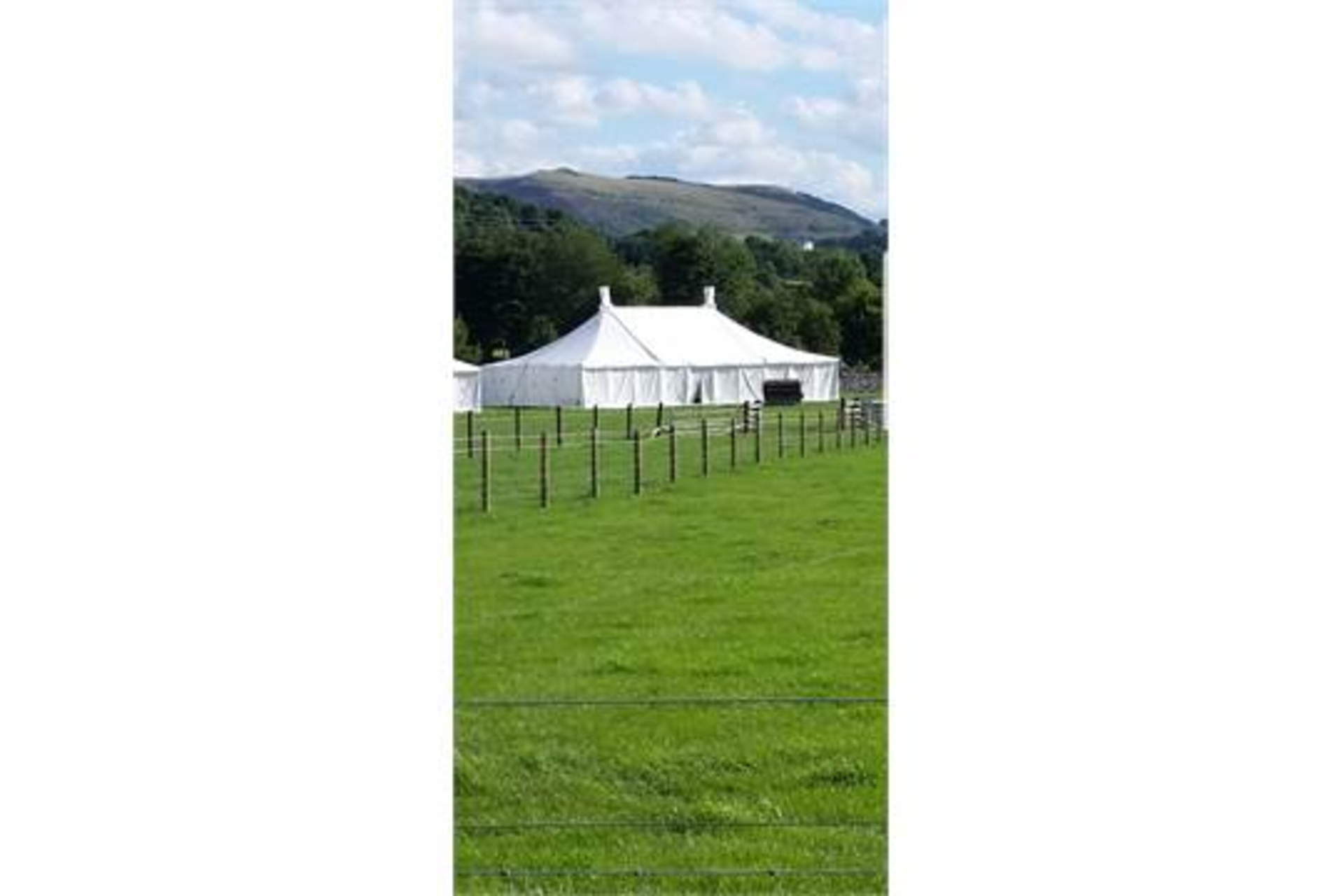 Traditional Events Marquee 30ft x 50ft – NO VAT Manufactured by Wetherill Bro's 2009 Fire Rating BSA