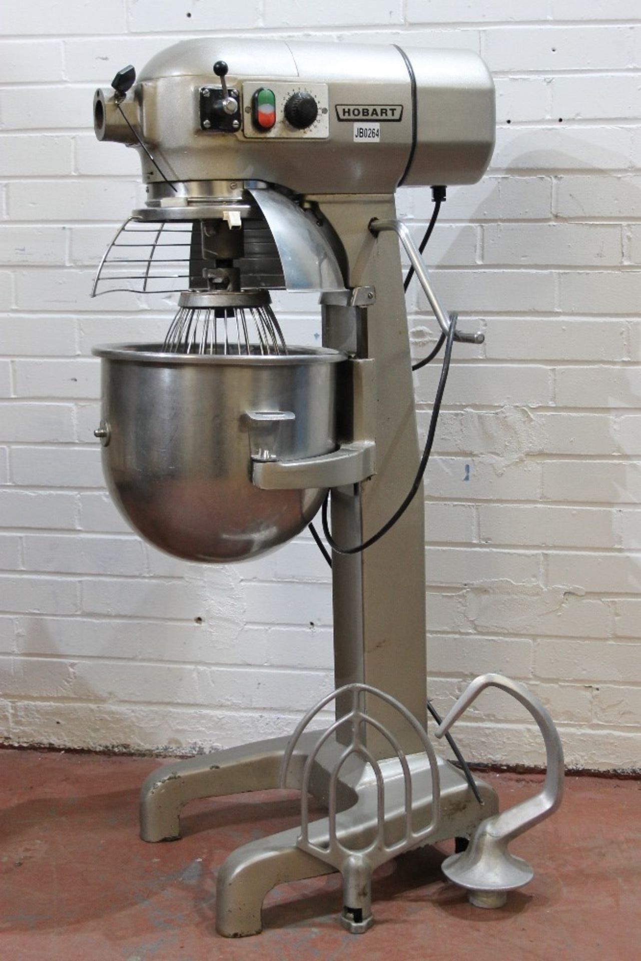 2012 Hobart 20 Qrt Floor Standing Planetary Mixer Model A200N S/N97-0178-319 – Beater , Dough Hook + - Image 3 of 3