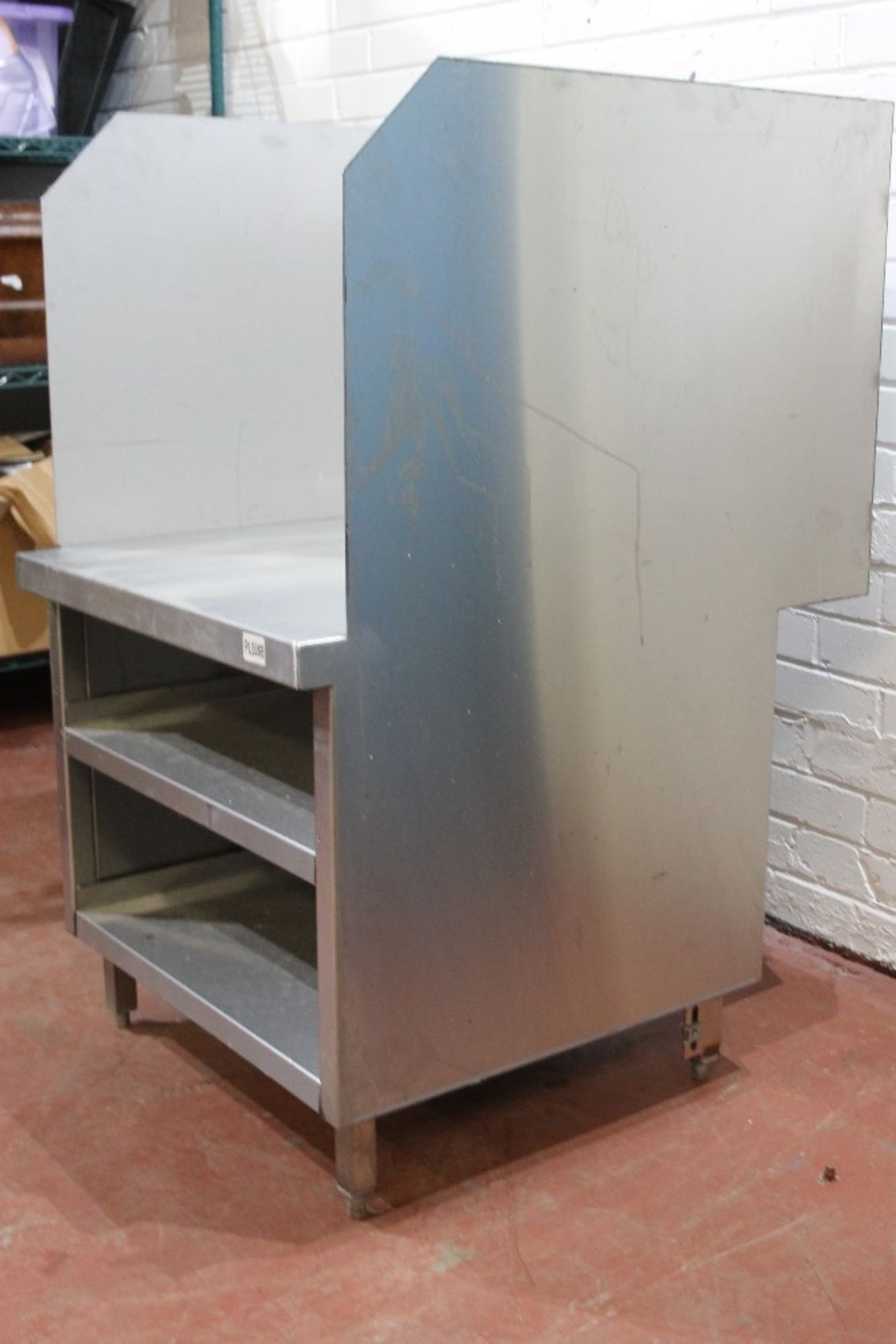 Stainless Steel Appliance Stand for Grill / Coffee Machine etc – 2 Shelves – W63cm x H110cm x - Image 2 of 3