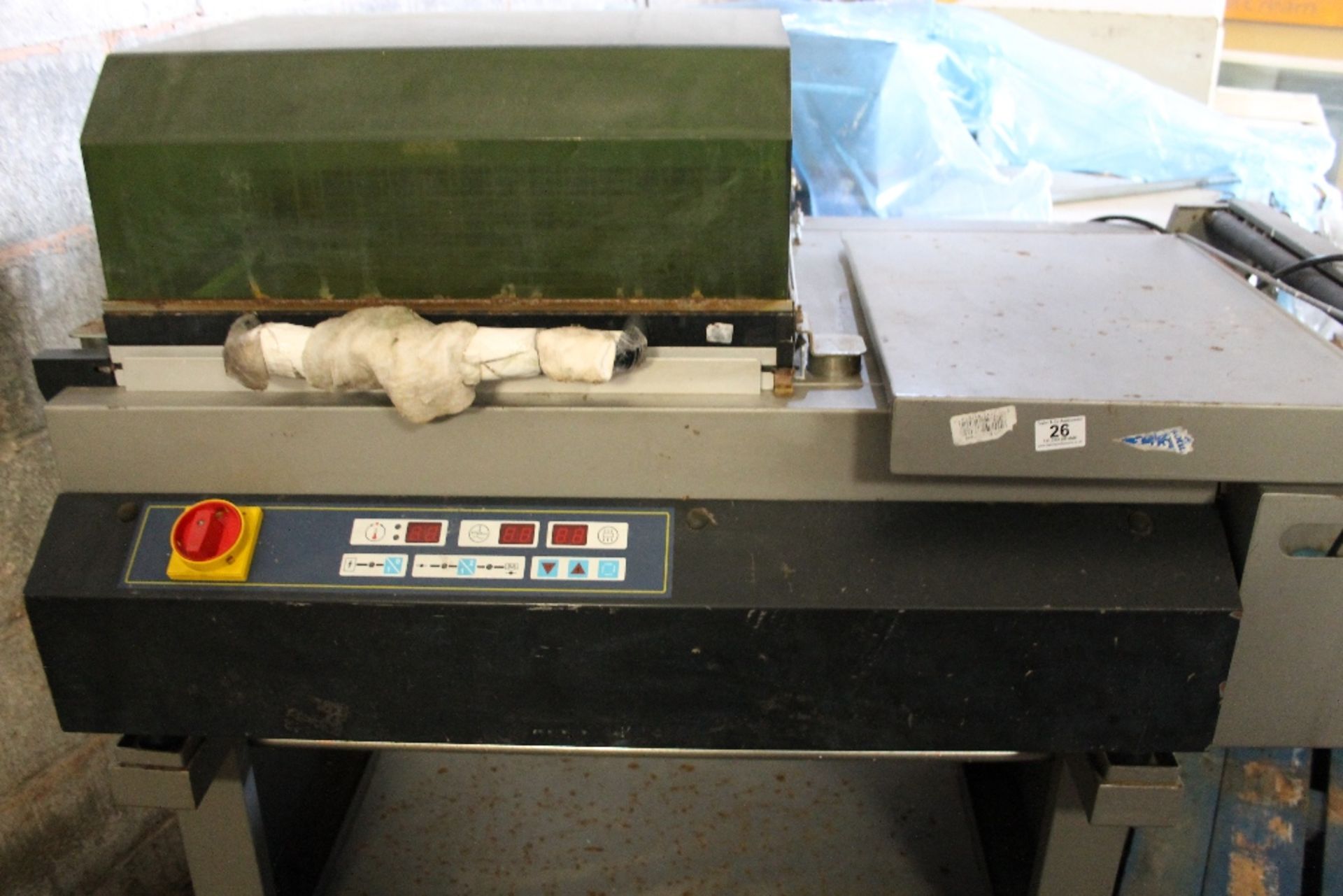 Large Shrink Wrap Machine with Digital Display -1ph Mobile- as found - Lift out charge £10 Buyer - Image 2 of 3