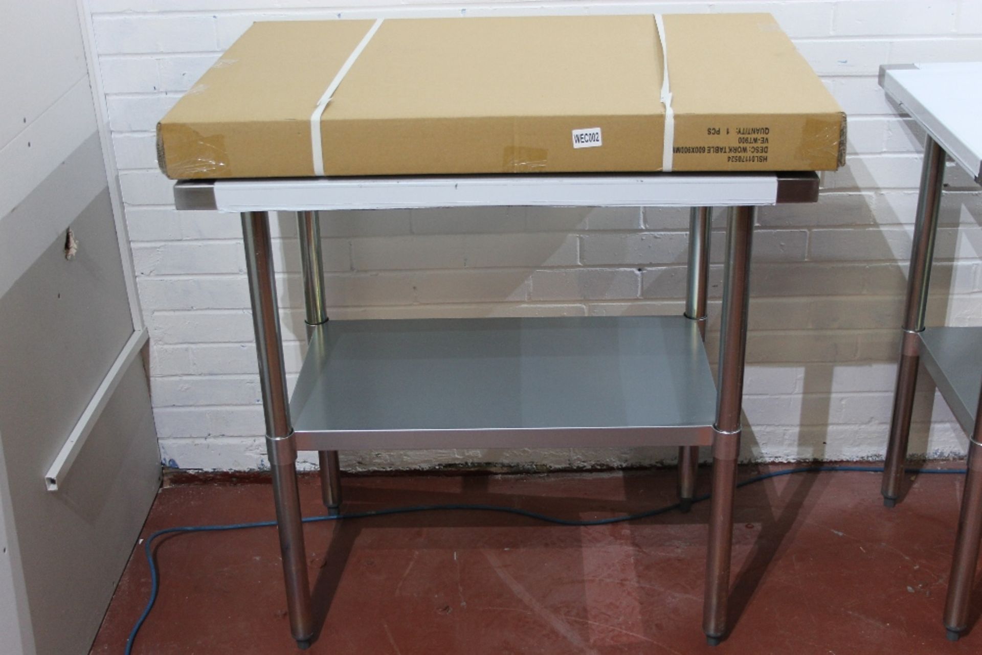 New Stainless Steel Table – Boxed – 900 x 600 mm - Image 2 of 2