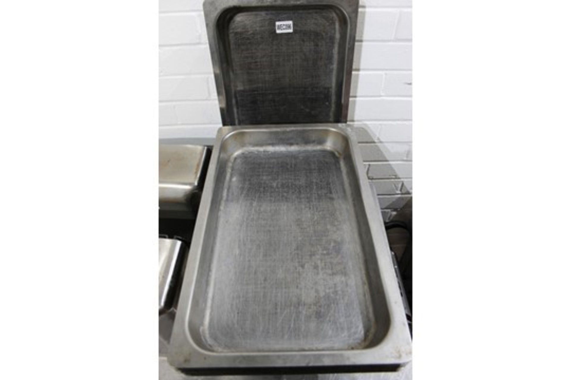 6 x Stainless Steel Shallow Gastro Pans
