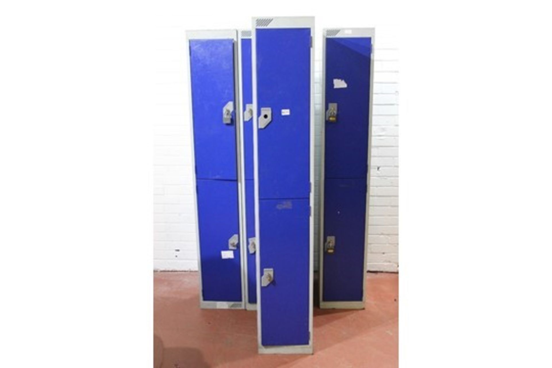 2 x 2 Lockers – Blue