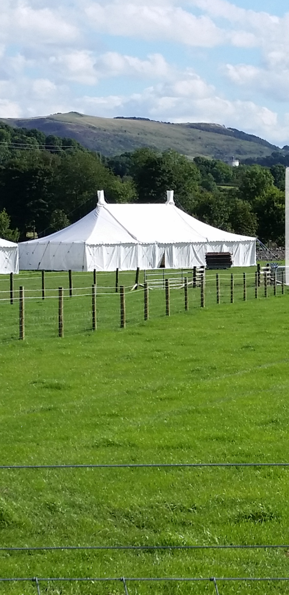 Traditional Events Marquee 30ft x 50ft – NO VAT Manufactured by Wetherill Bro's 2009 Fire Rating BSA