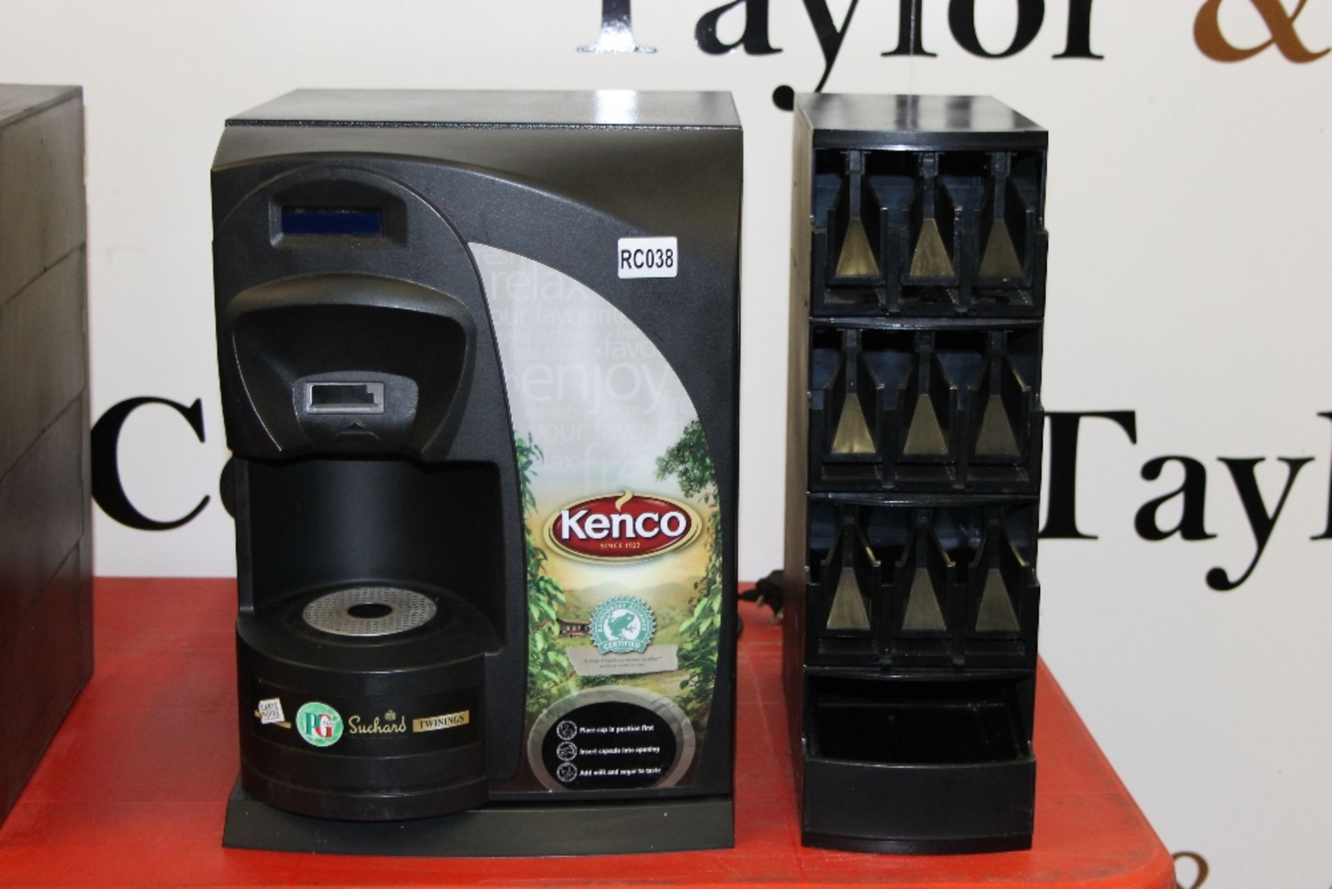 Kenco Coffee Machine – pod type – 1-ph + Pod Dispenser