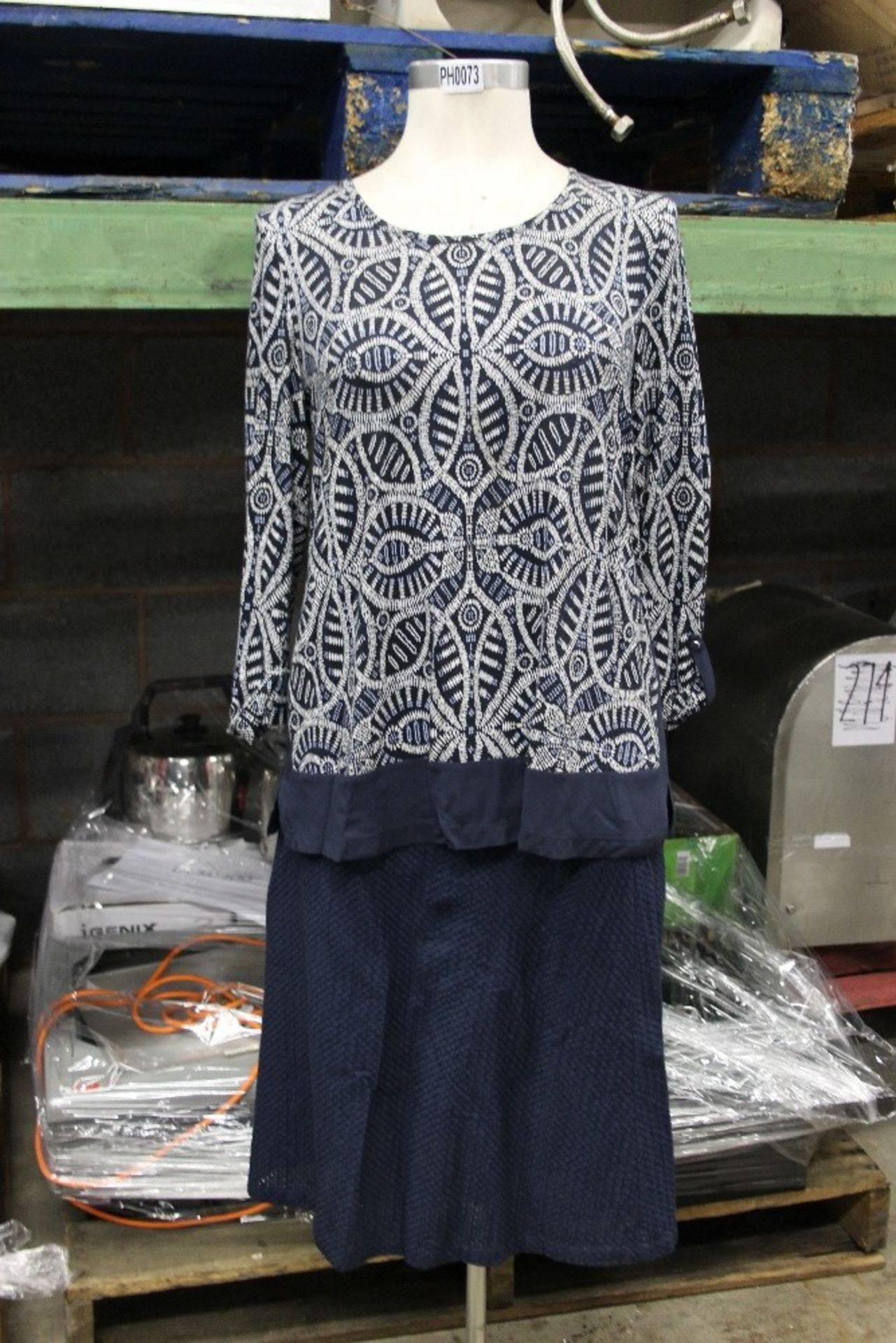 Ladies Evening Outfit size 12 – comes with the mannequin (DASH) – RRP £35 – size 12 Skirt RRP £39