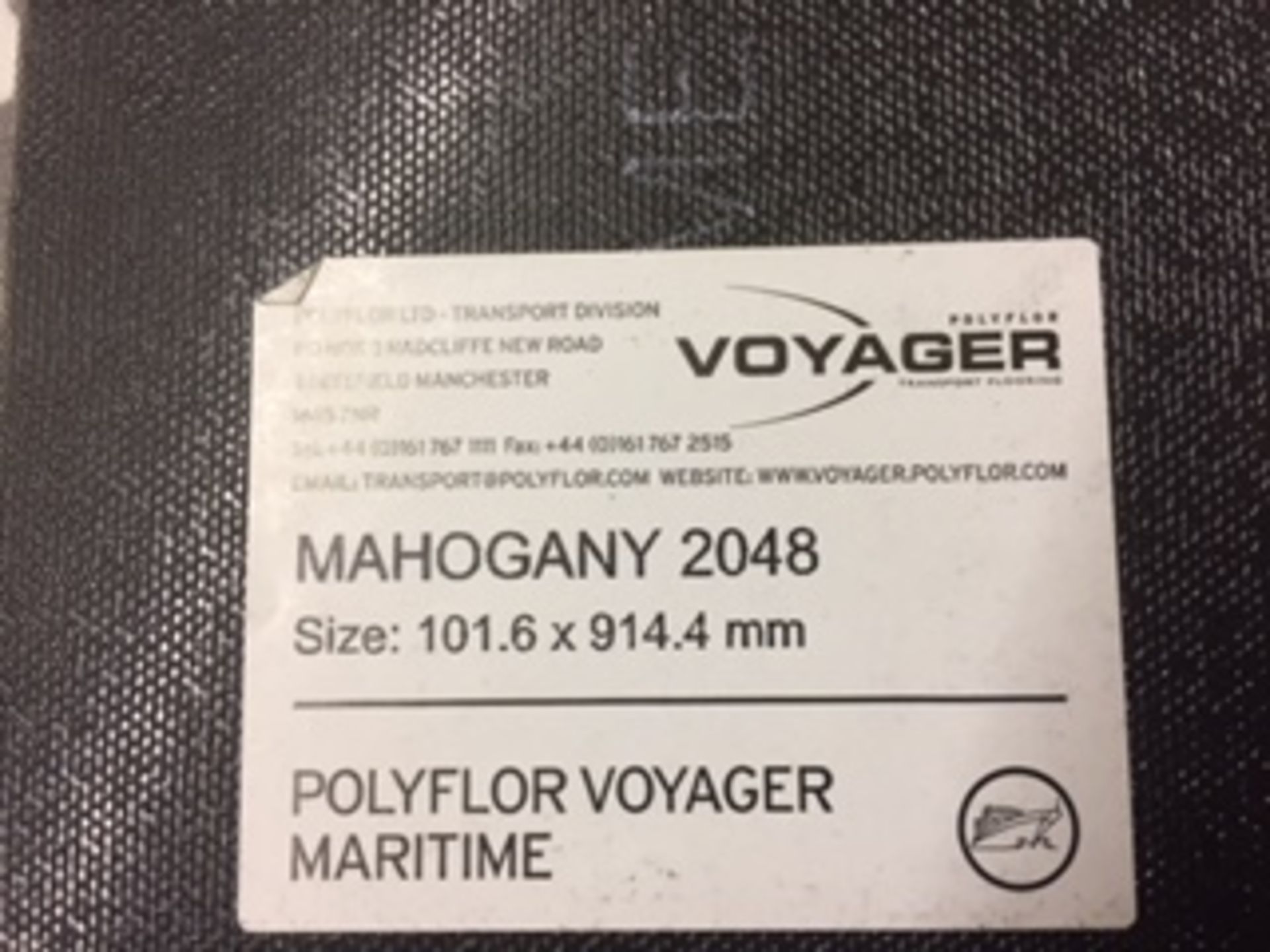 Polyflor Maritime Voyager Strip Flooring – NO VAT Colour 2048 Mahogany – 20.4m2 per lot (6 boxes) - Image 2 of 2