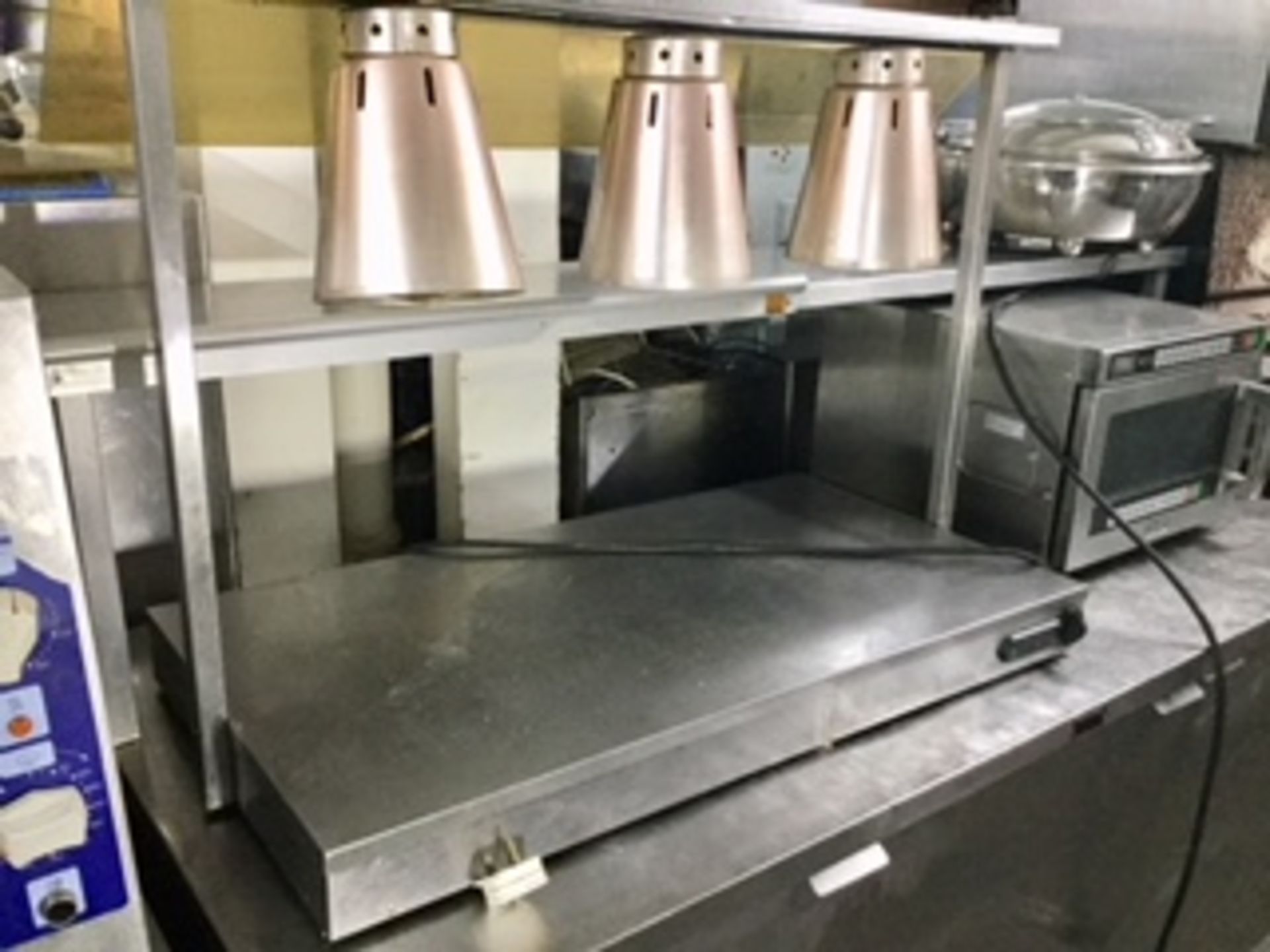Three Hot Lamp Carvery Unit – NO VAT