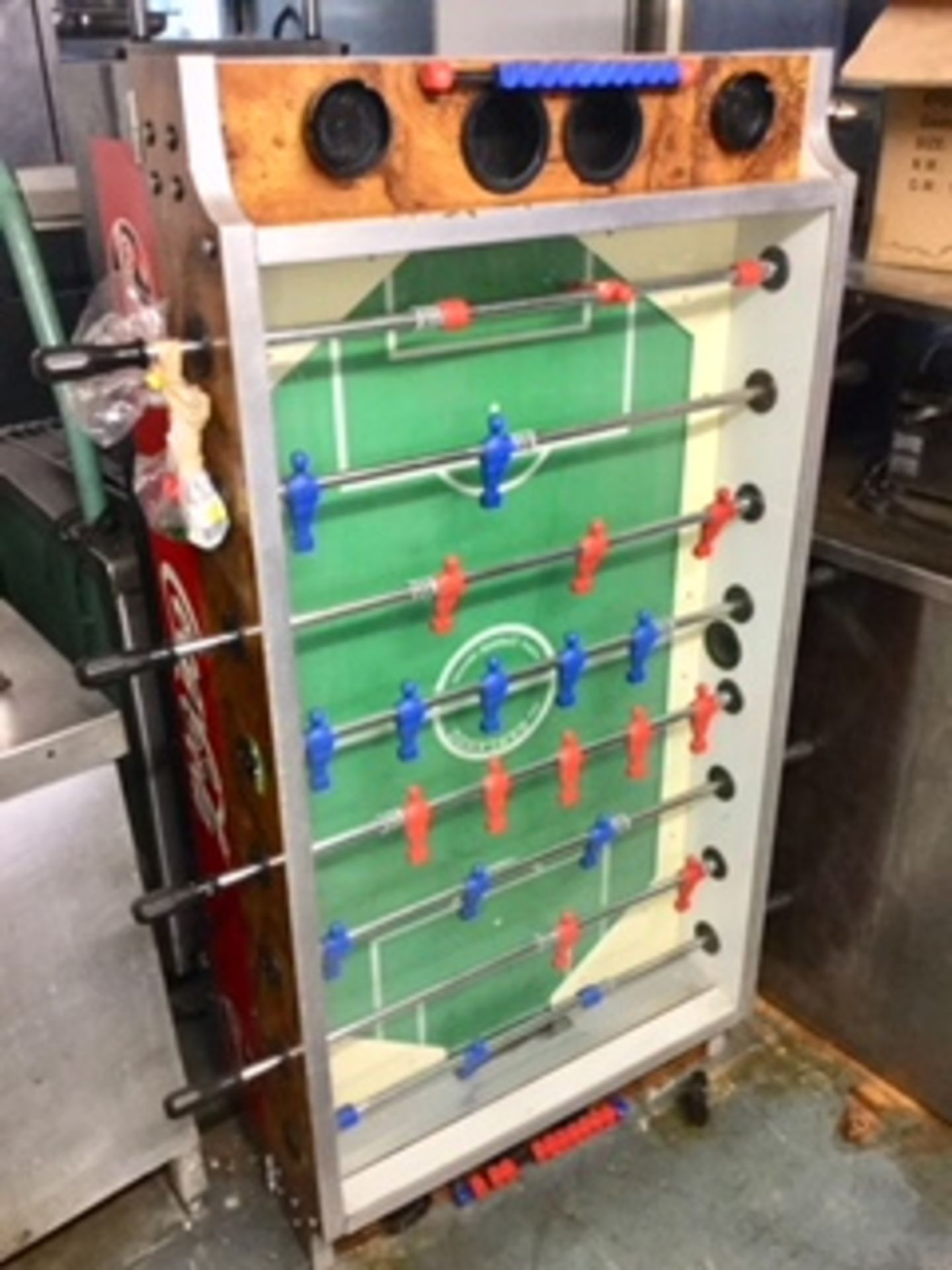 Commercial Coin Operated Bar Football Table with Glass Top – NO VAT