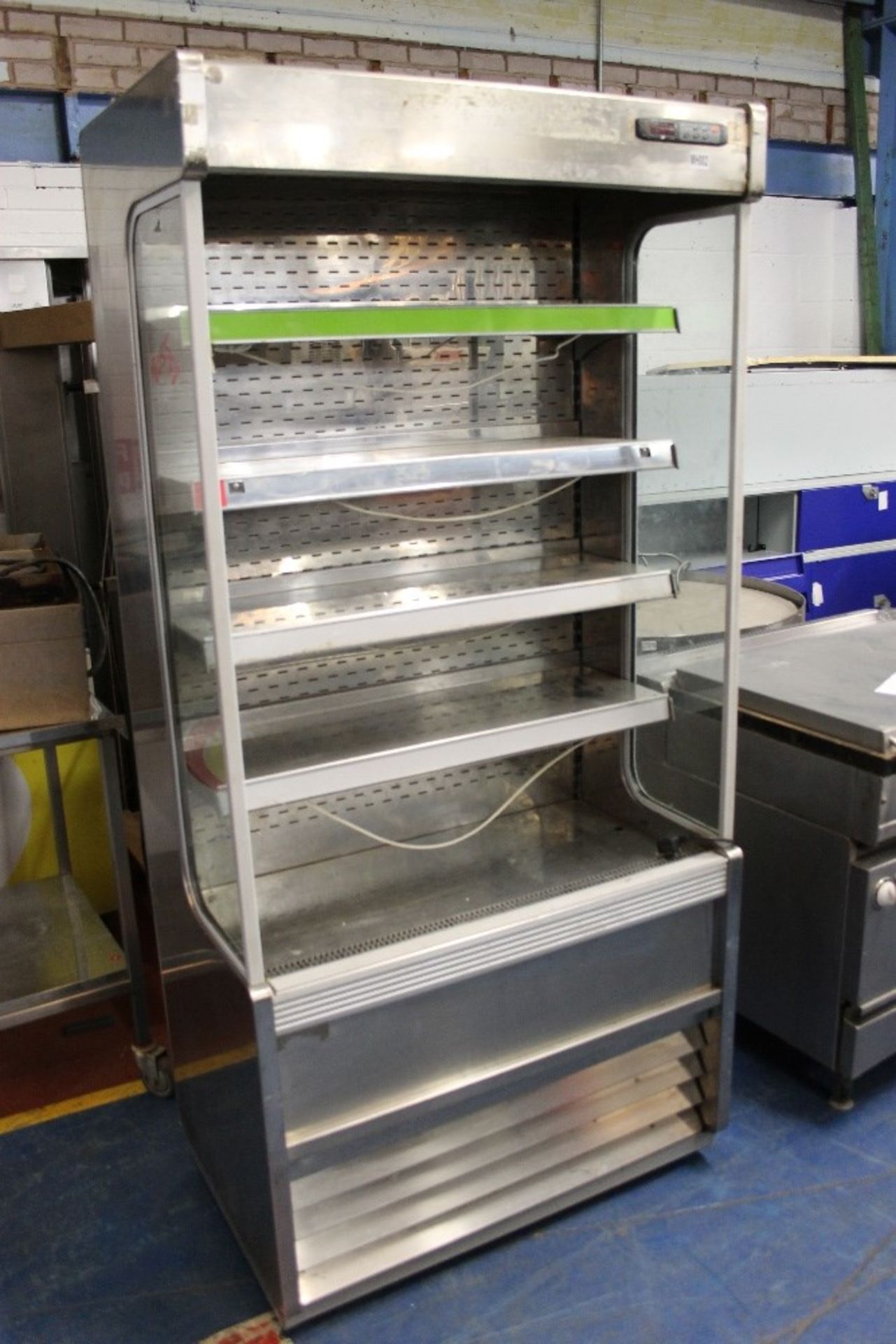 Alaska Slim Stainless Steel Dairy Cabinet S/N 20070612 – W96cm x H200cm x D60cm - Image 2 of 3