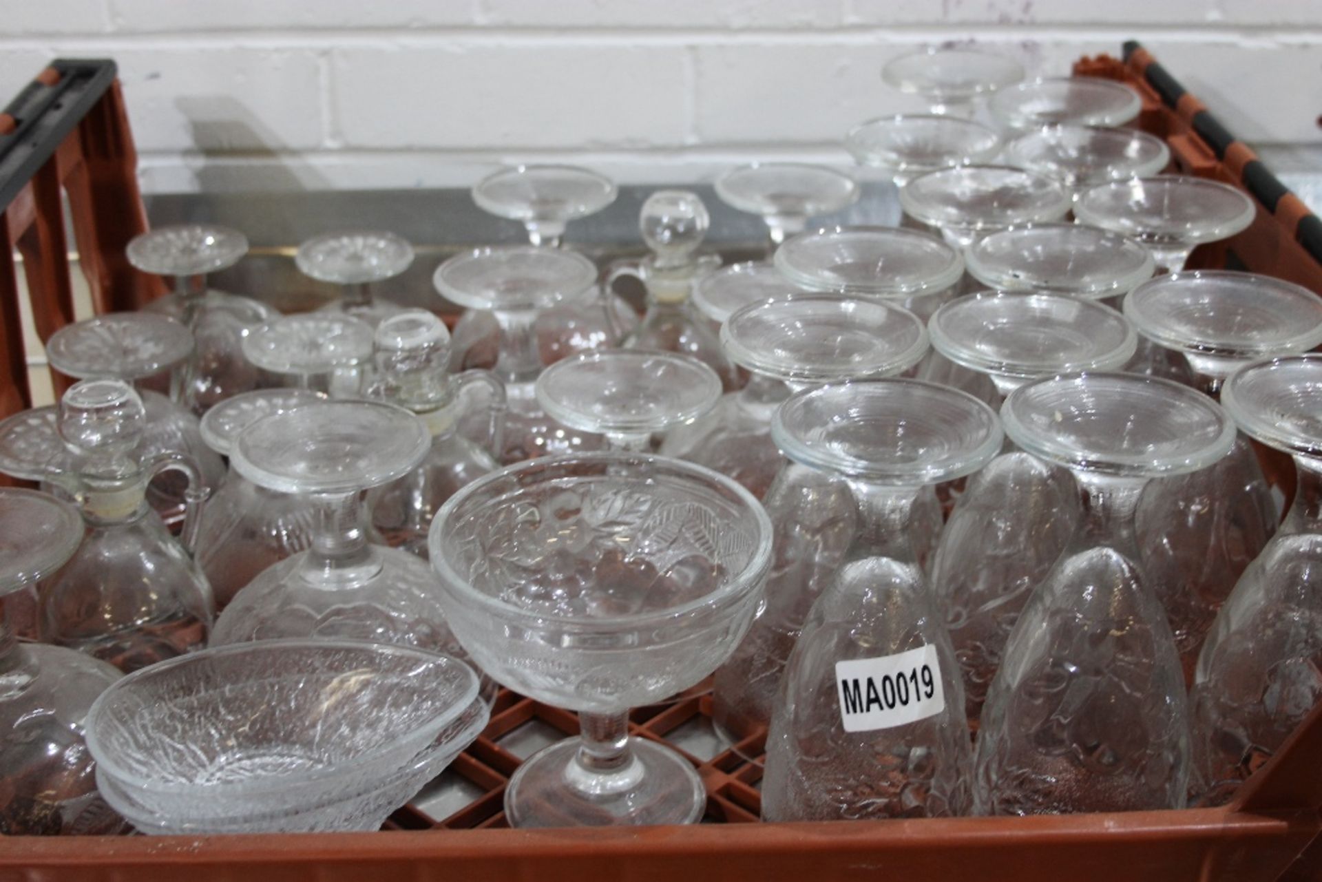 Quantity Glassware Bowls, Dessert Dishes , Vinegar/Oil Bottle etc  NO VAT - Image 3 of 3
