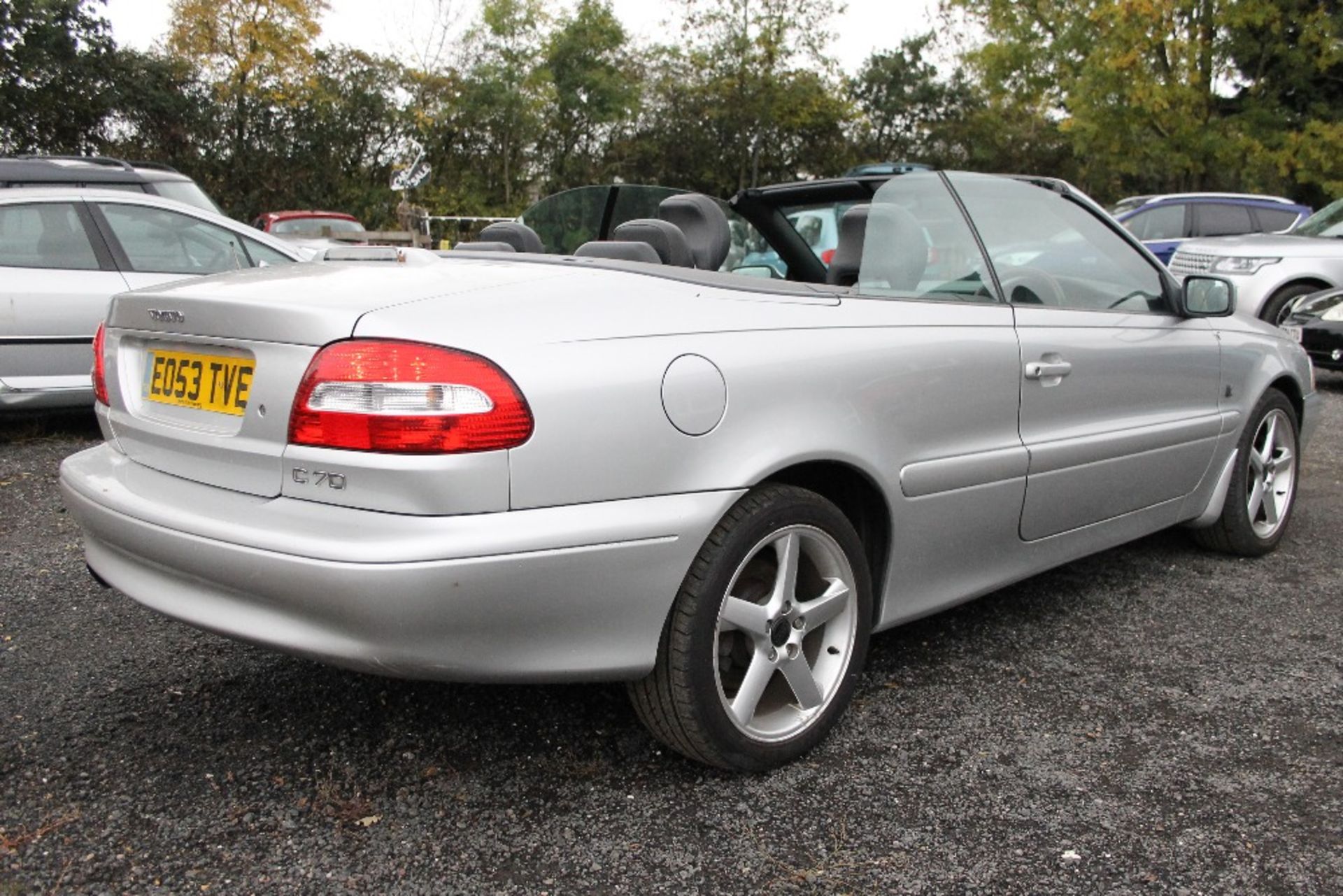 Volvo C70 3dr Convertible – Silver – Auto – Runner – Reg: EO53 TVE Mileage: 75,866 MOT: Expired 26/ - Image 2 of 12