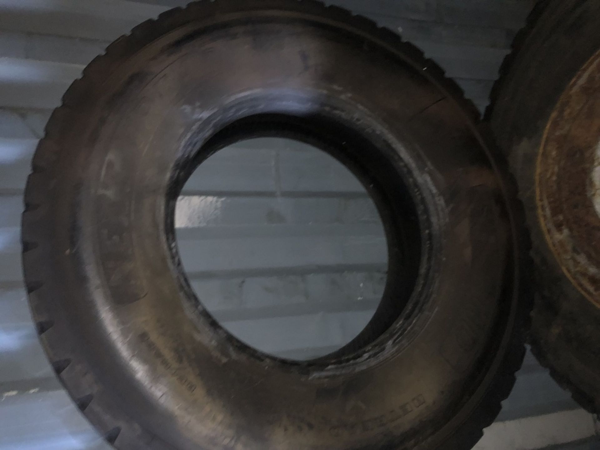 Pair Used Budget Michelin Winter Drive Axel Tyres 315 size Buyer to collect from Cambridgeshire - Image 4 of 5