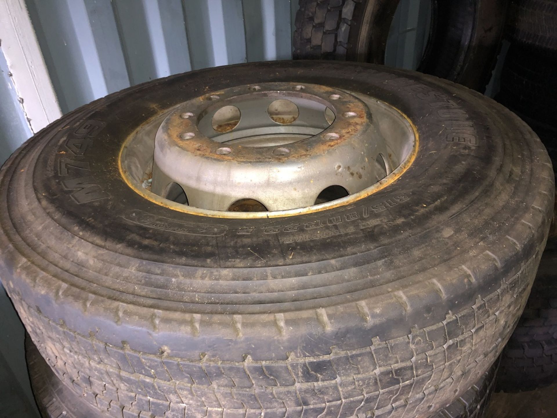 Pair Used Michelin Winter Drive Axel Tyres 315 size Buyer to collect from Cambridgeshire - Image 5 of 5