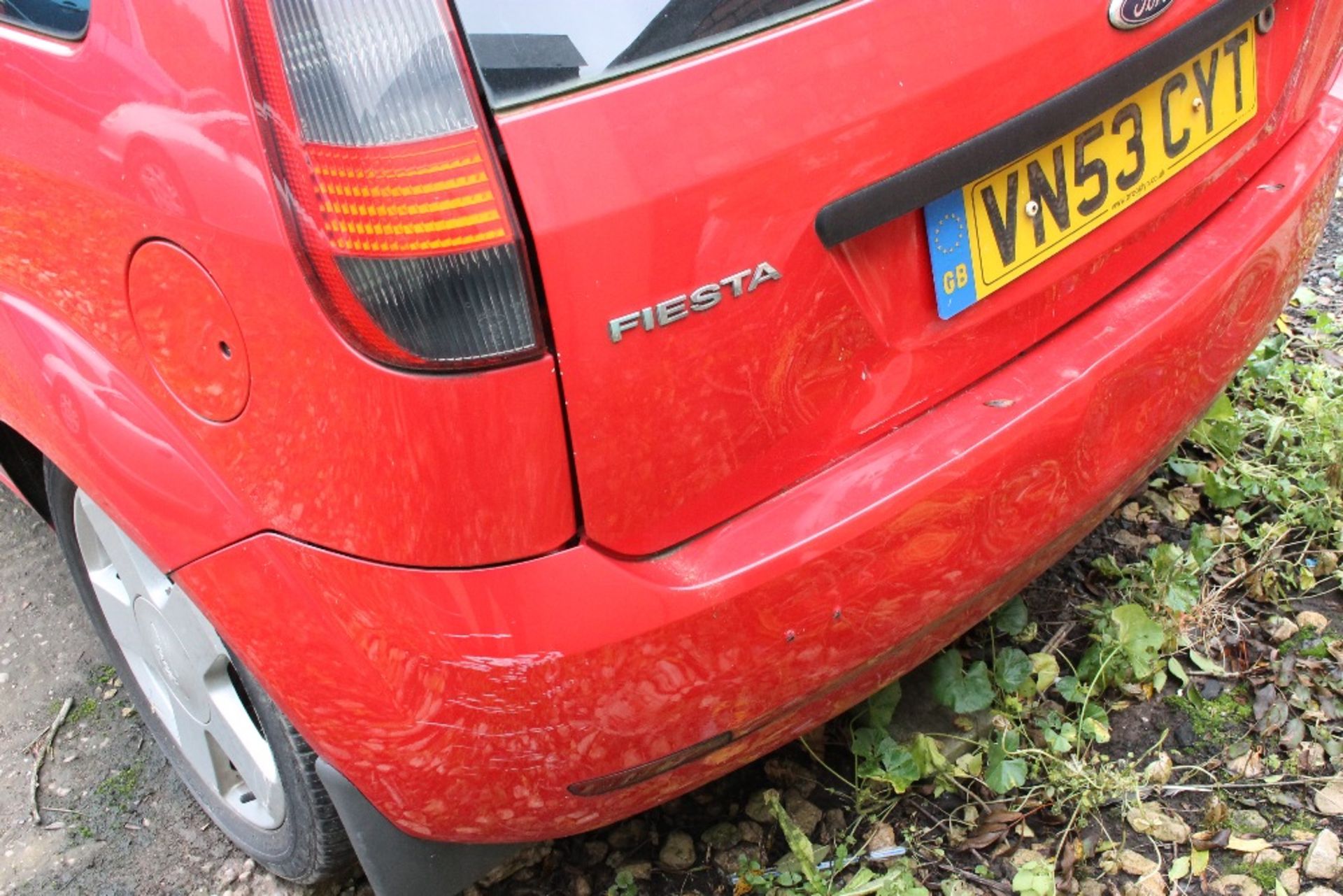 Ford Fiesta 5 Dr Red – Manual – Runner – Reg: VN53 CYT Mileage: 140,000 MOT: Expired 23/03/2018 - Image 6 of 9