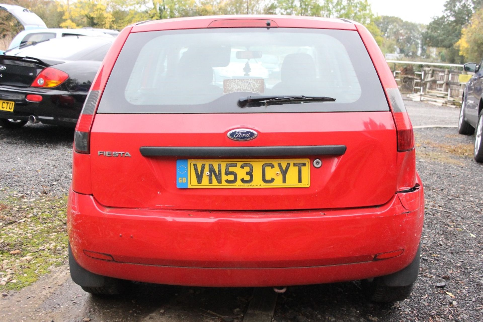 Ford Fiesta 5 Dr Red – Manual – Runner – Reg: VN53 CYT Mileage: 140,000 MOT: Expired 23/03/2018 - Image 4 of 9