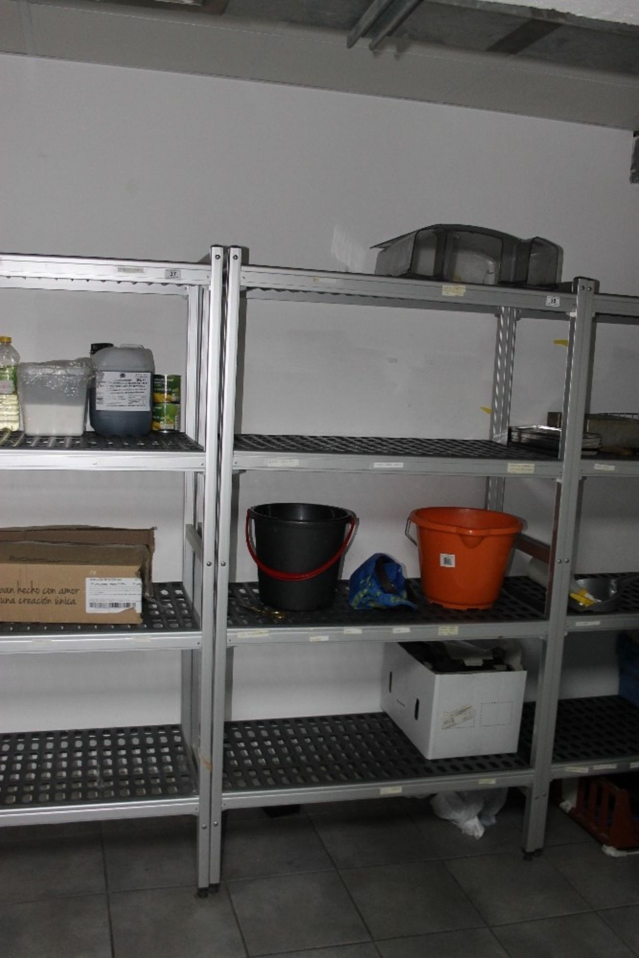 4 Shelf Stand Alone Storage Unit