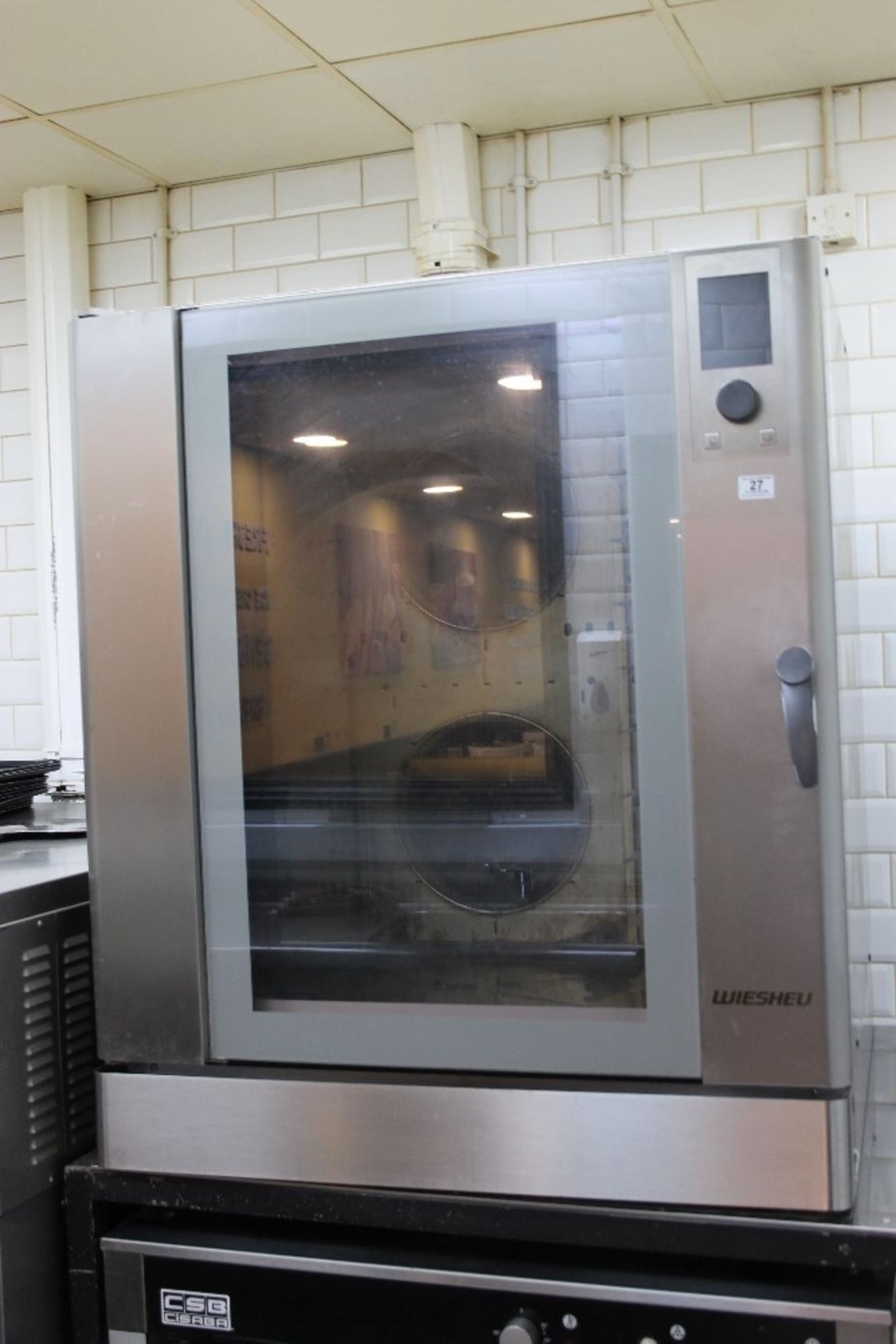 WIESHEU 10 Grid Electric Combi / Steam Oven – 3ph - Excellent “as new” condition