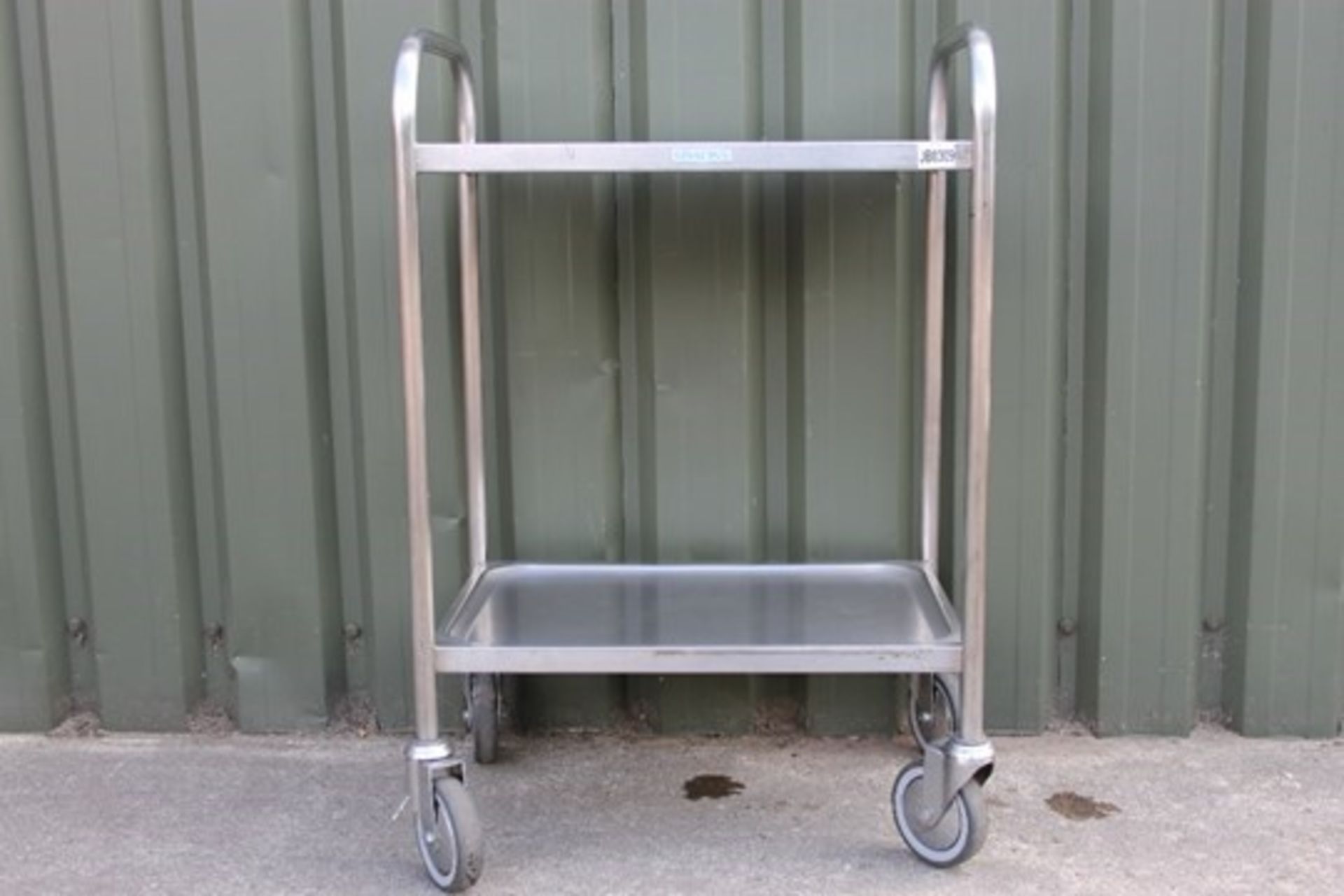 3 Tier Stainless Steel Hostess Trolley