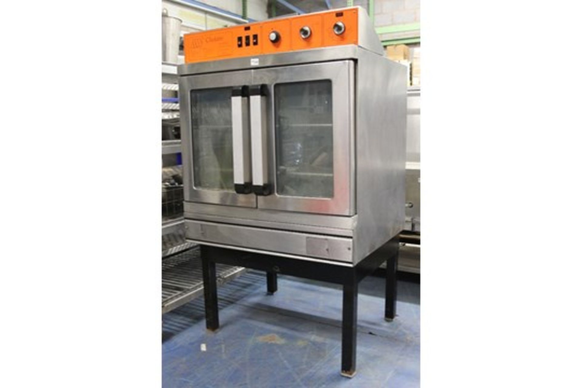 Moorwood Vulcan Gas Convection Oven – on stand Model : Snorkel Gas + 3ph Elec – NO VAT