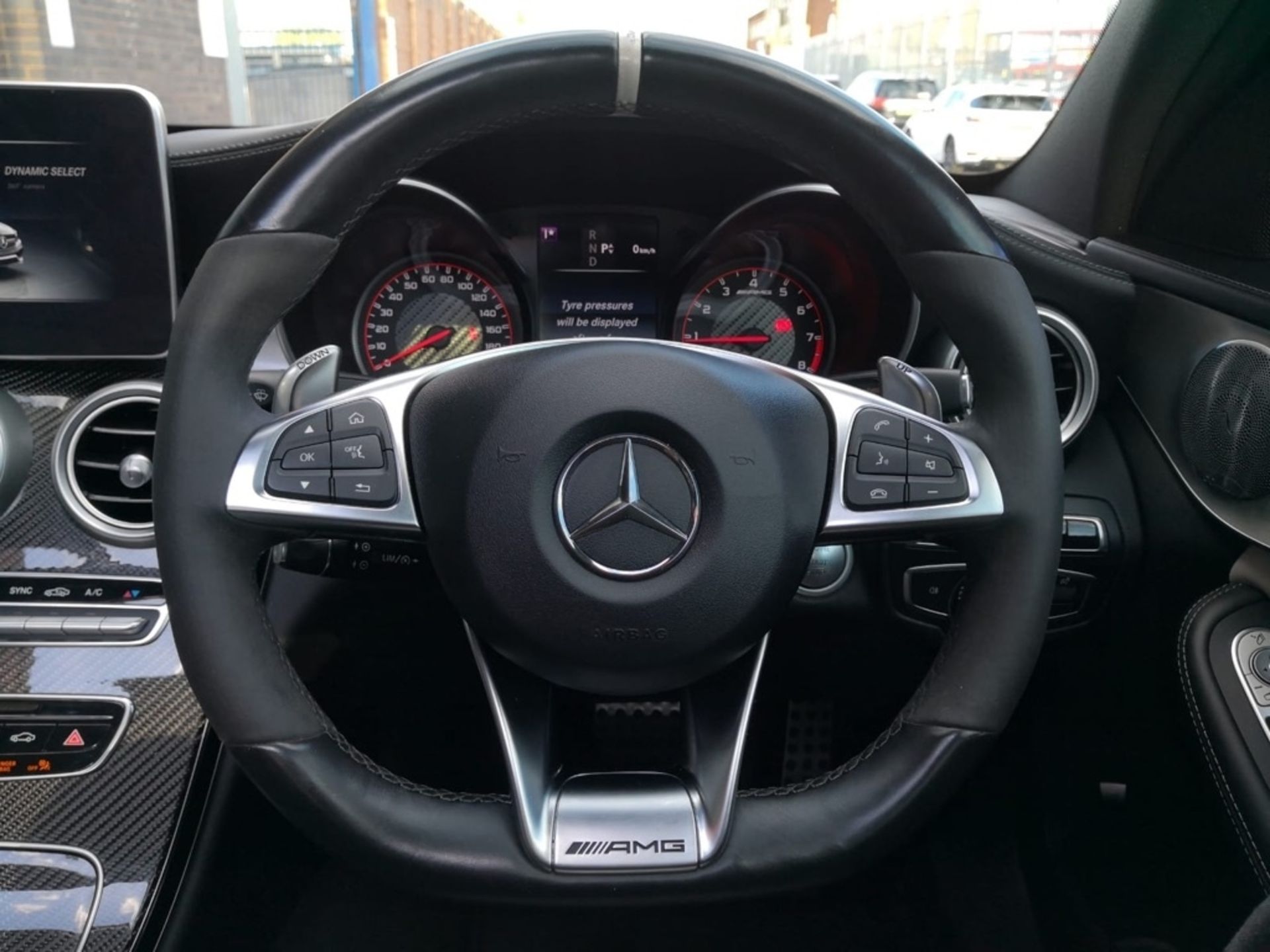Mercedes-Benz C Class 4.0 C63 AMG S 4 Dr – Automatic – Petrol – Wrapped White Reg: PW15 AMG - 2015 - Image 5 of 8