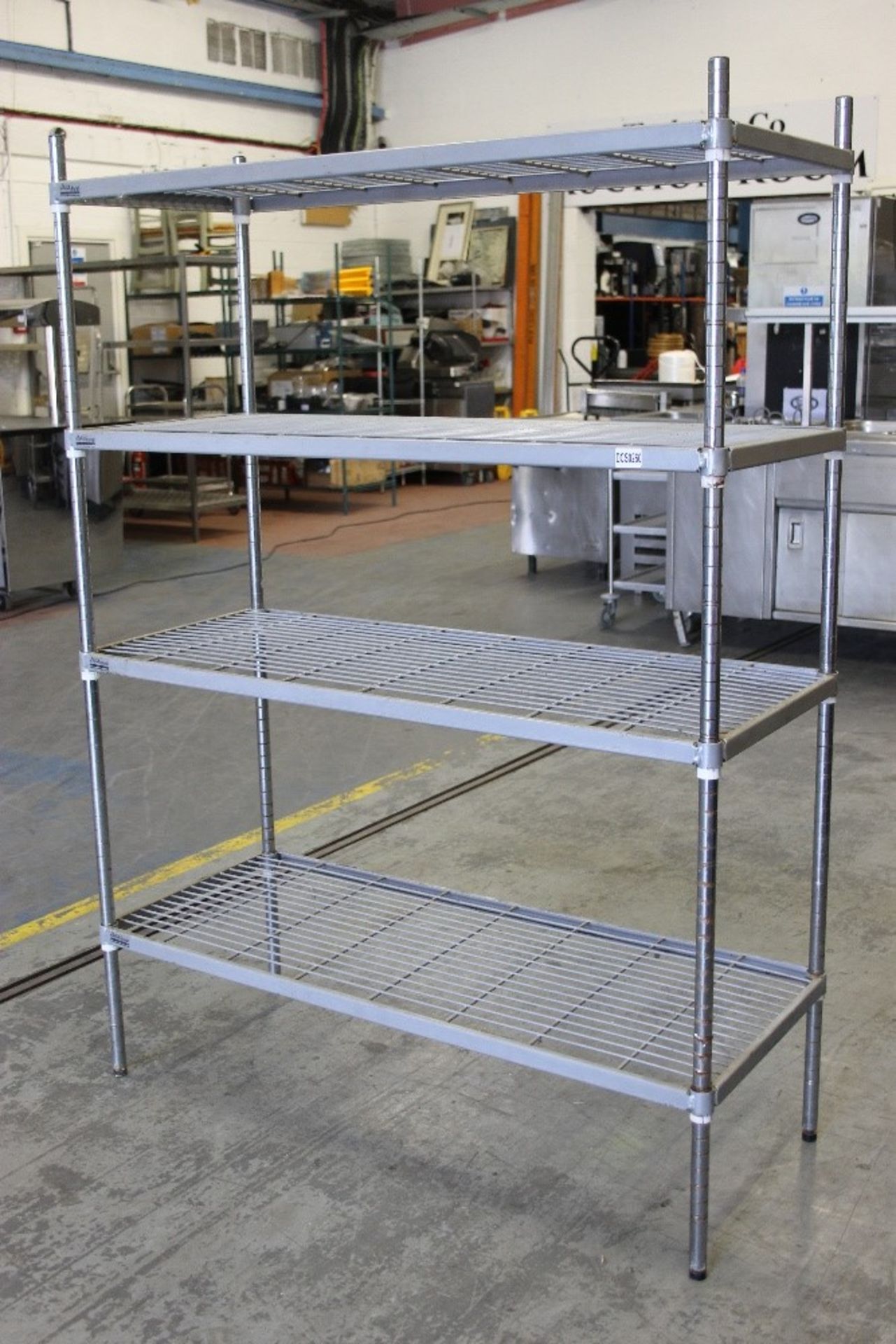 Floor Standing Storage Rack – 4 Shelves – W120cm x D50cm - Image 2 of 2