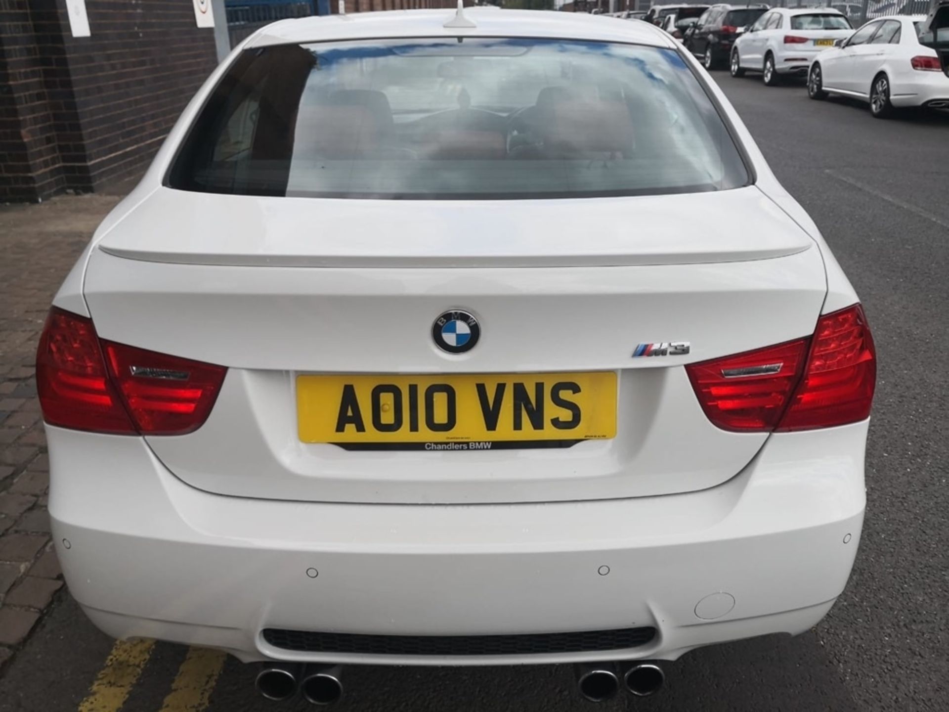 BMW 4.0 V8 M3 DCT – Automatic - Petrol – 2010 – White - 2 Keys- FDSH- Sat Nav Reg: A010 VNS – 2010 - Image 4 of 9