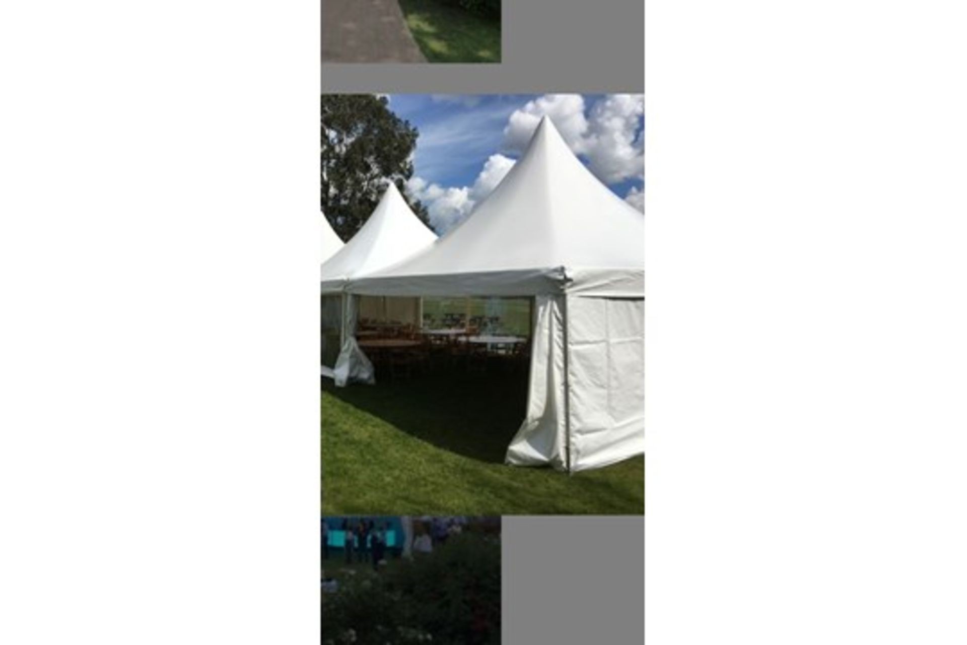 Chinese Pagoda Style Marquee -6m x 6m – NO VAT