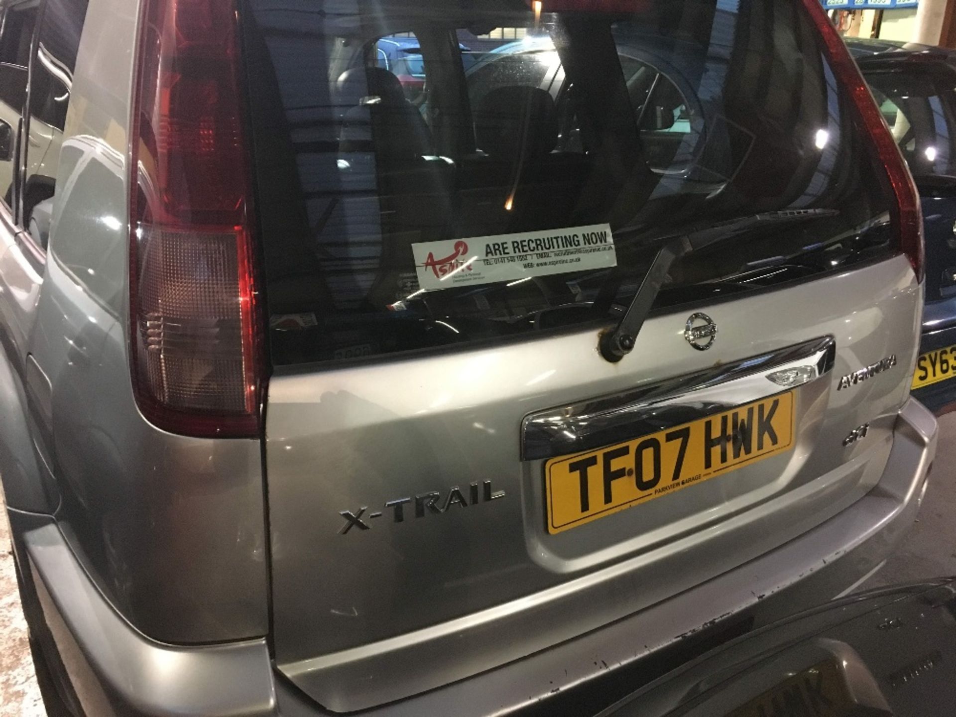 Nissan X-Trail 2.2 Dci Aventura 5Dr 2007 – Diesel-Manual- Silver Mileage: 117,000 Reg: TF07 HWK MOT: - Image 2 of 12