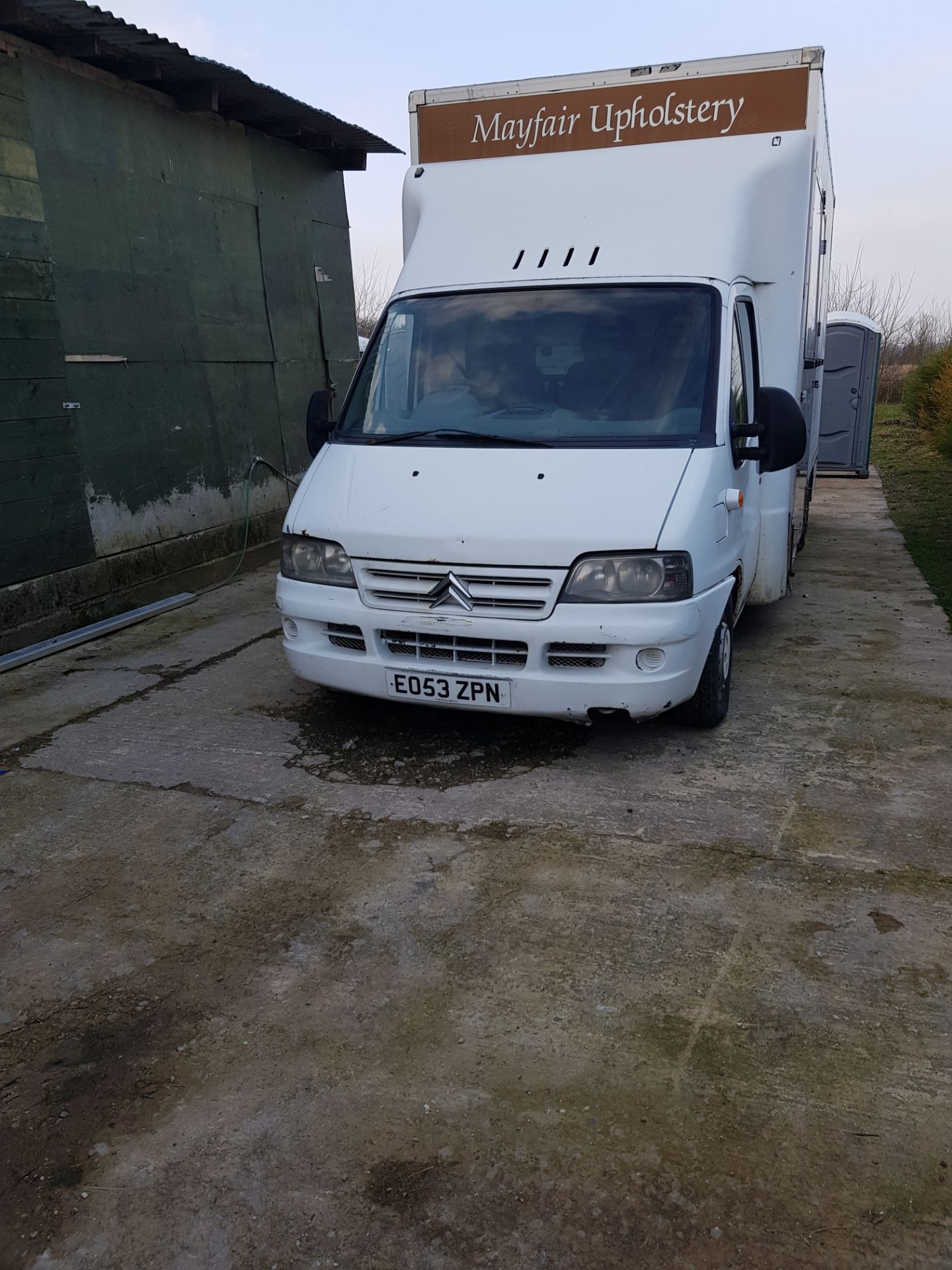 Citroen 2.8 Ltr Relay Van Part conversion – suitable as a horsebox or catering vanMeasures 16ft long