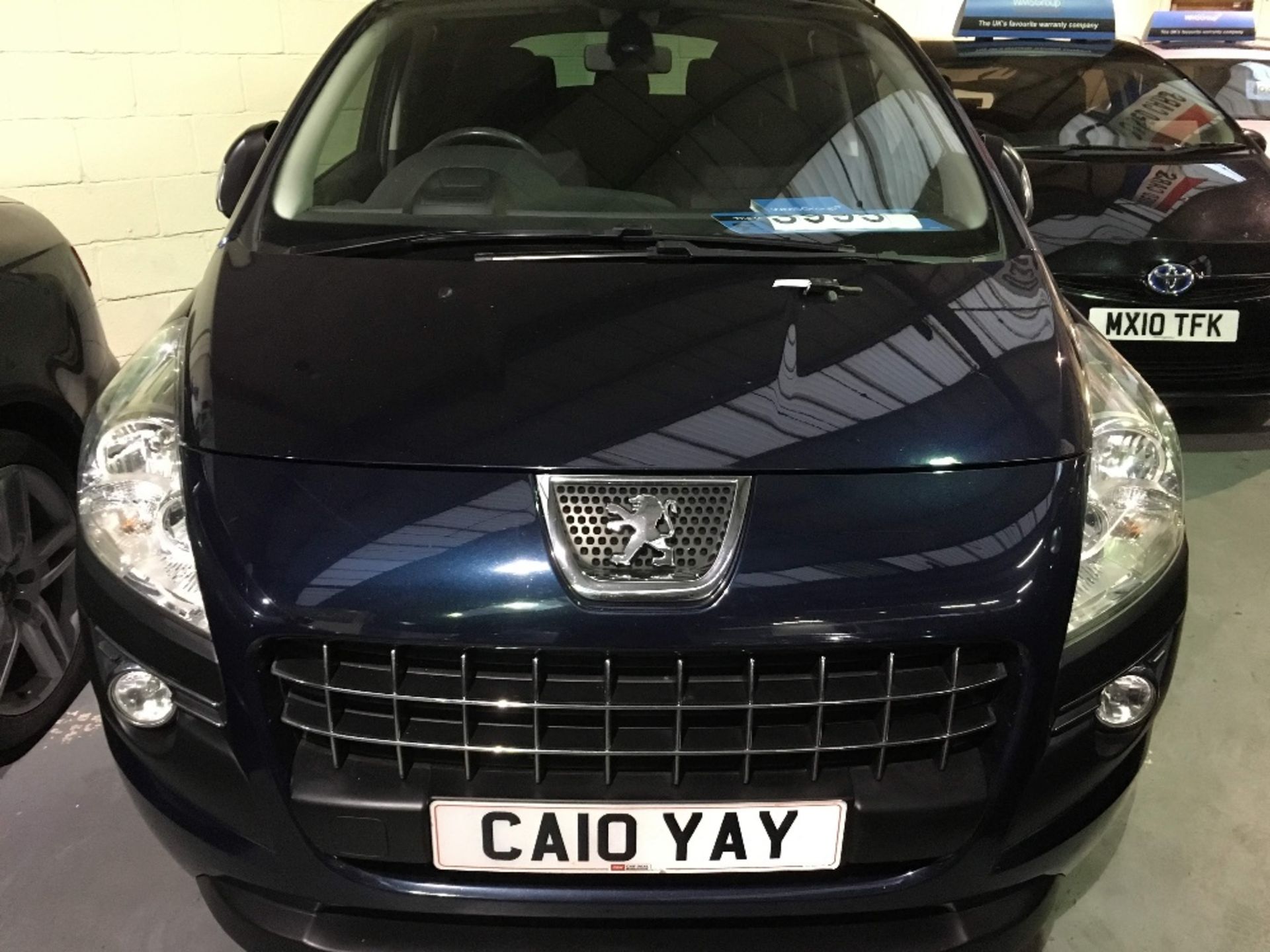 Peugeot 3008 1.6 HDI FAP Exclusive 5Dr 2010 – Diesel – Manual – Blue Mileage: 109,987 Reg: CA10